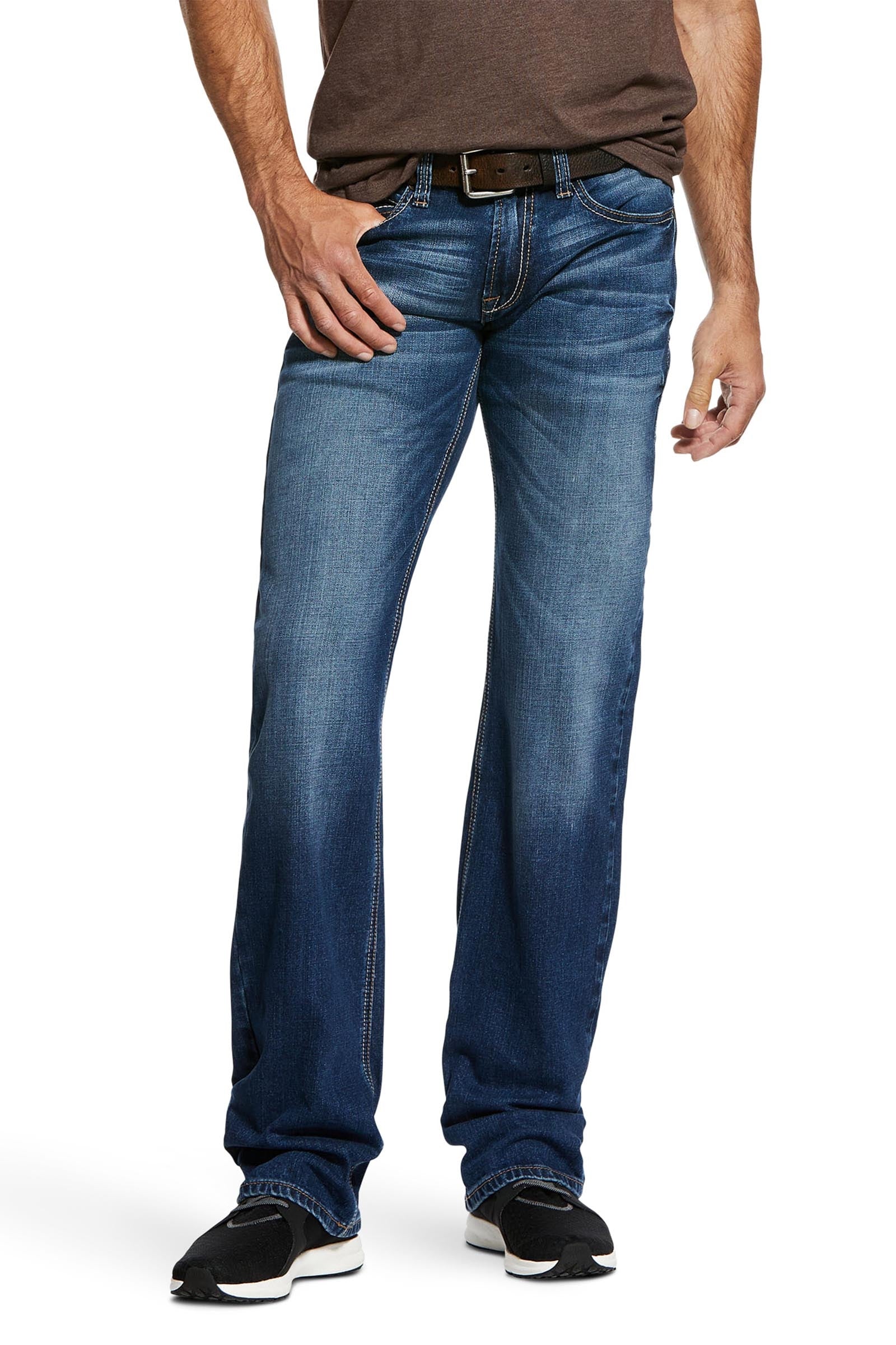 Ariat Nassau M7 Rocker jean droit pour homme Vêtements d'équitation homme