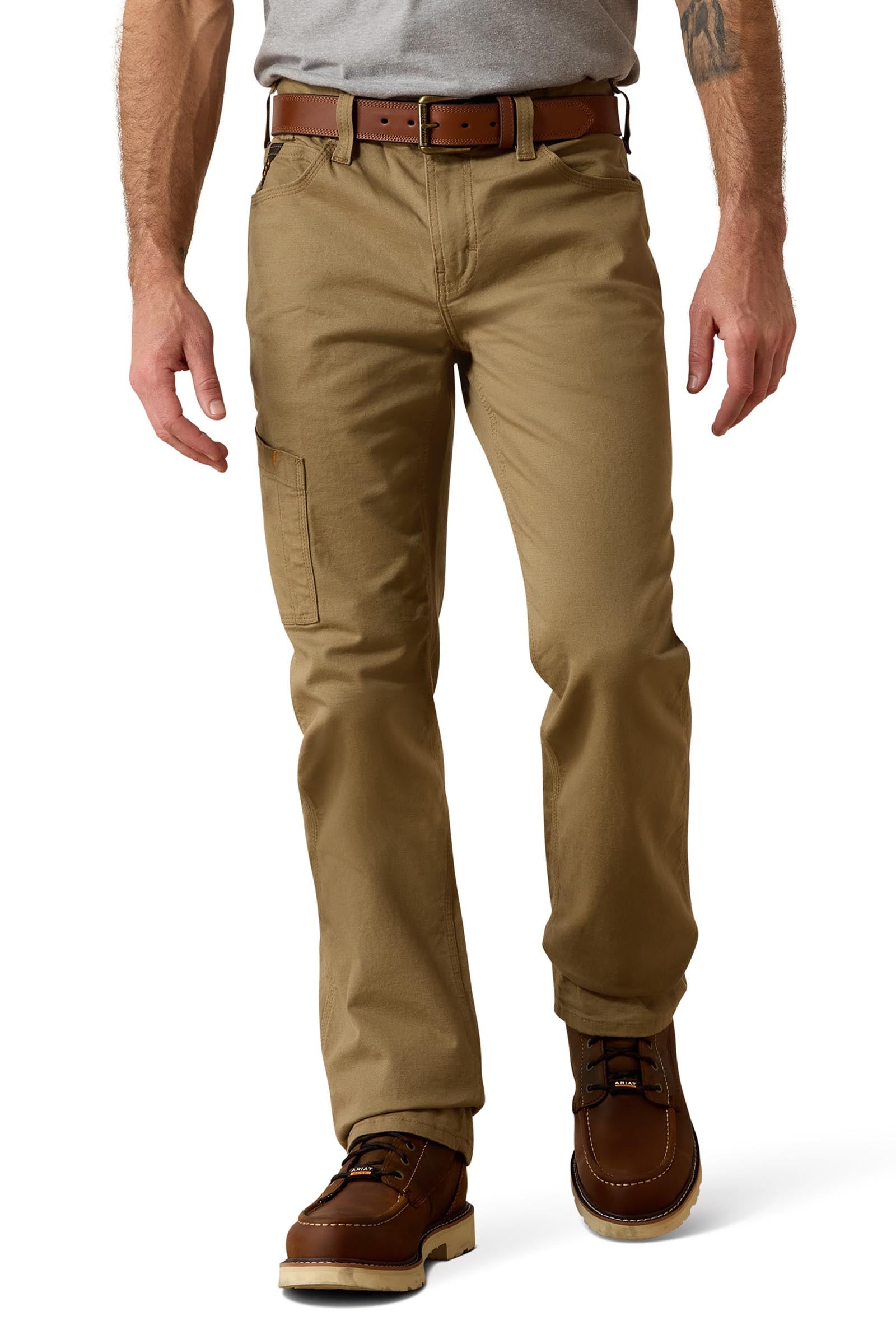 Ariat Rebar M7 Slim DuraStretch Made Tough Straight Pantalon homme coupe droite Vêtements d'équitation homme