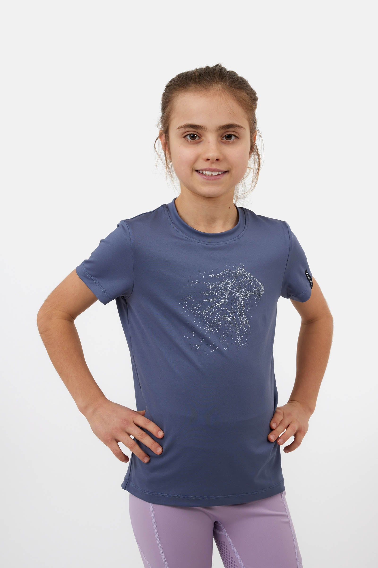 Horze Young Rider Wilda t-shirt Vêtements d'équitation enfant