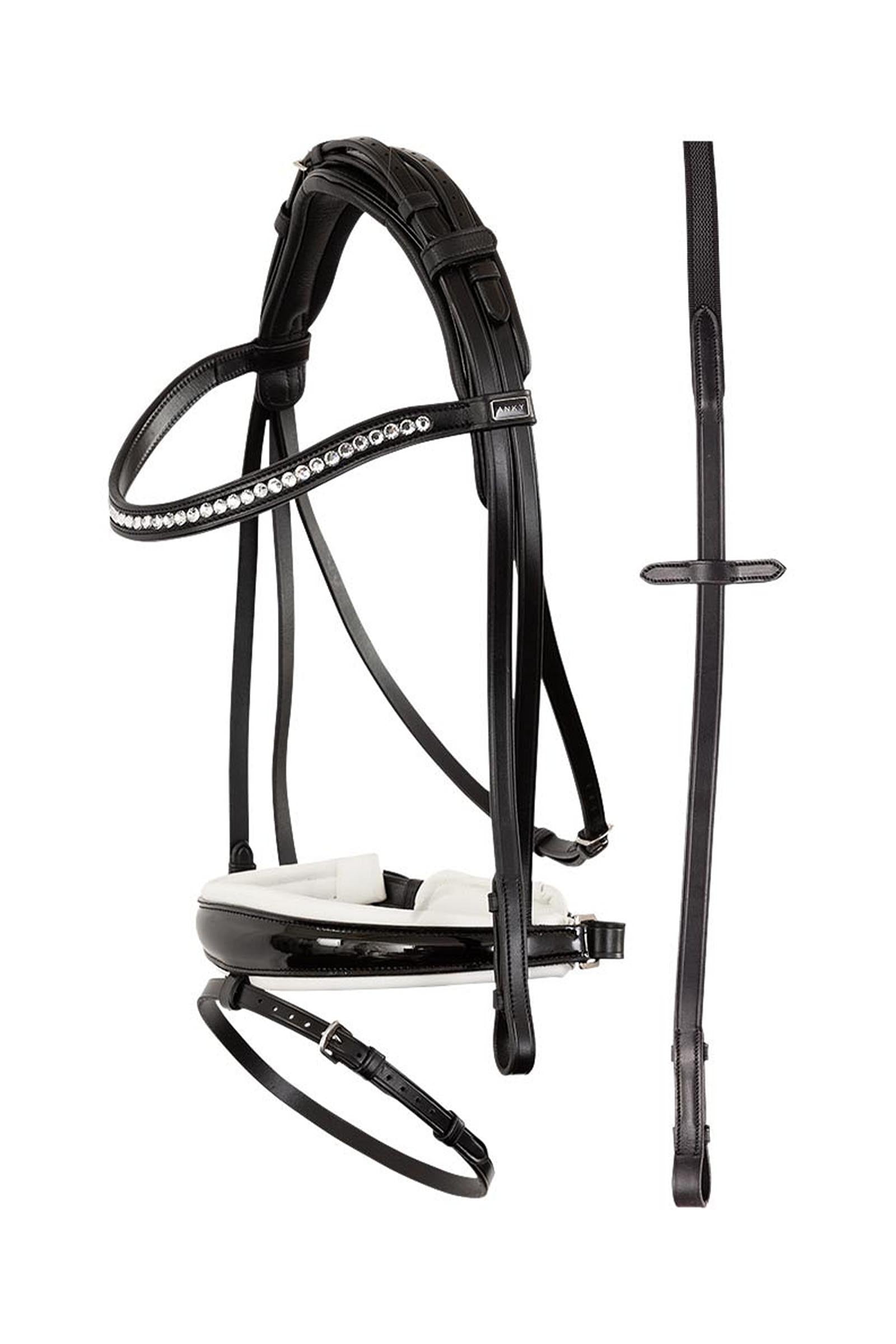 Anky ANKY Anatomic Bridle With Crown Buckle & Reins Briderie et enrênements