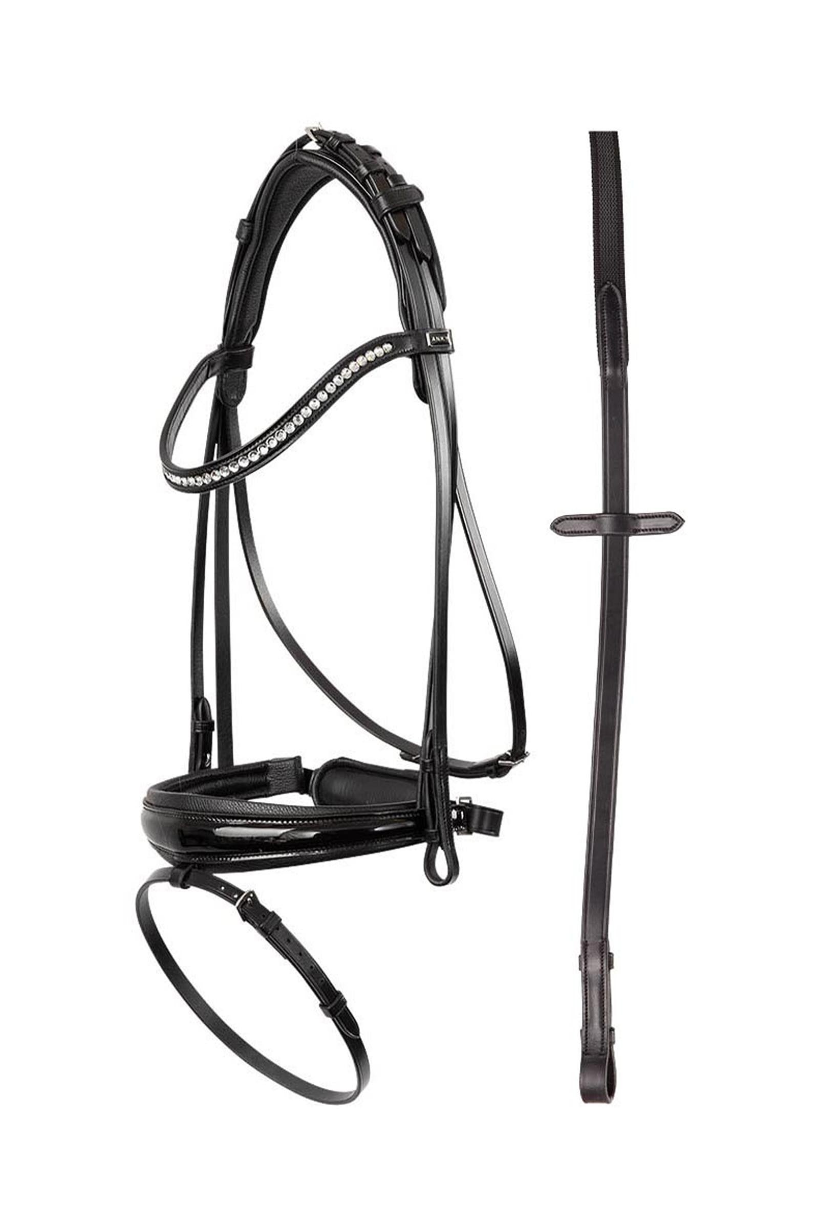 Anky ANKY Anatomic Bridle With Crown Buckle & Reins Briderie et enrênements
