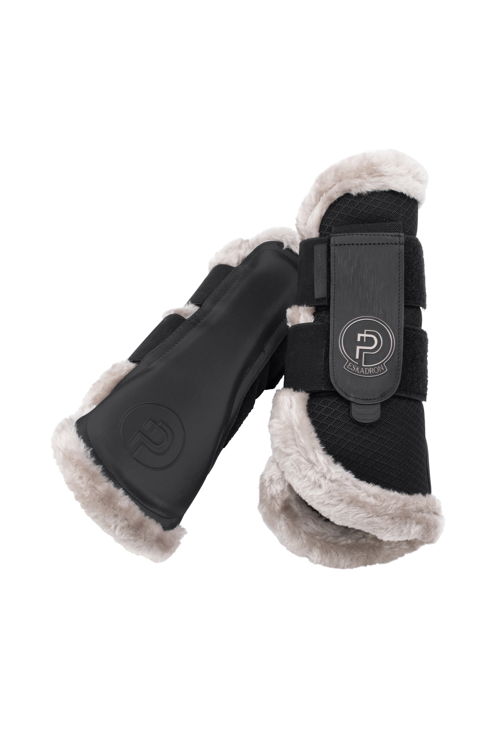 Eskadron Platinum 25 Mesh Bottes de Tendon en Fourrure Synthétique Leg Protection & Hoof Protection for Horses