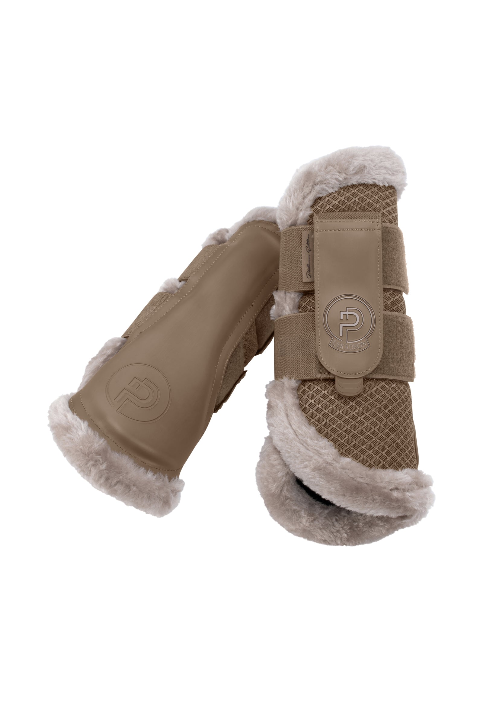 Eskadron Platinum 25 Mesh Bottes de Tendon en Fourrure Synthétique Leg Protection & Hoof Protection for Horses