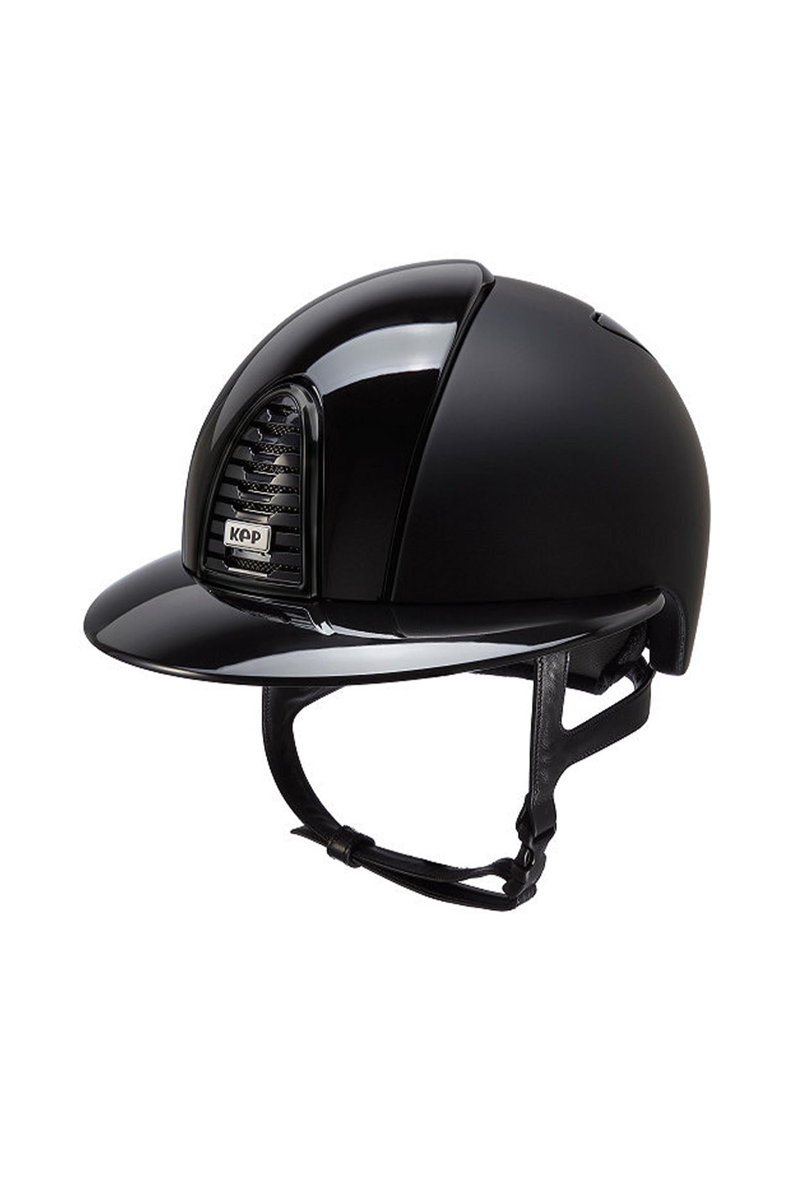 KEP Helmets KEP Cromo 2.0 Textile/Polish Polo Riding Helmet With Extra Visor, App Compatible Casques & Gilets de protection