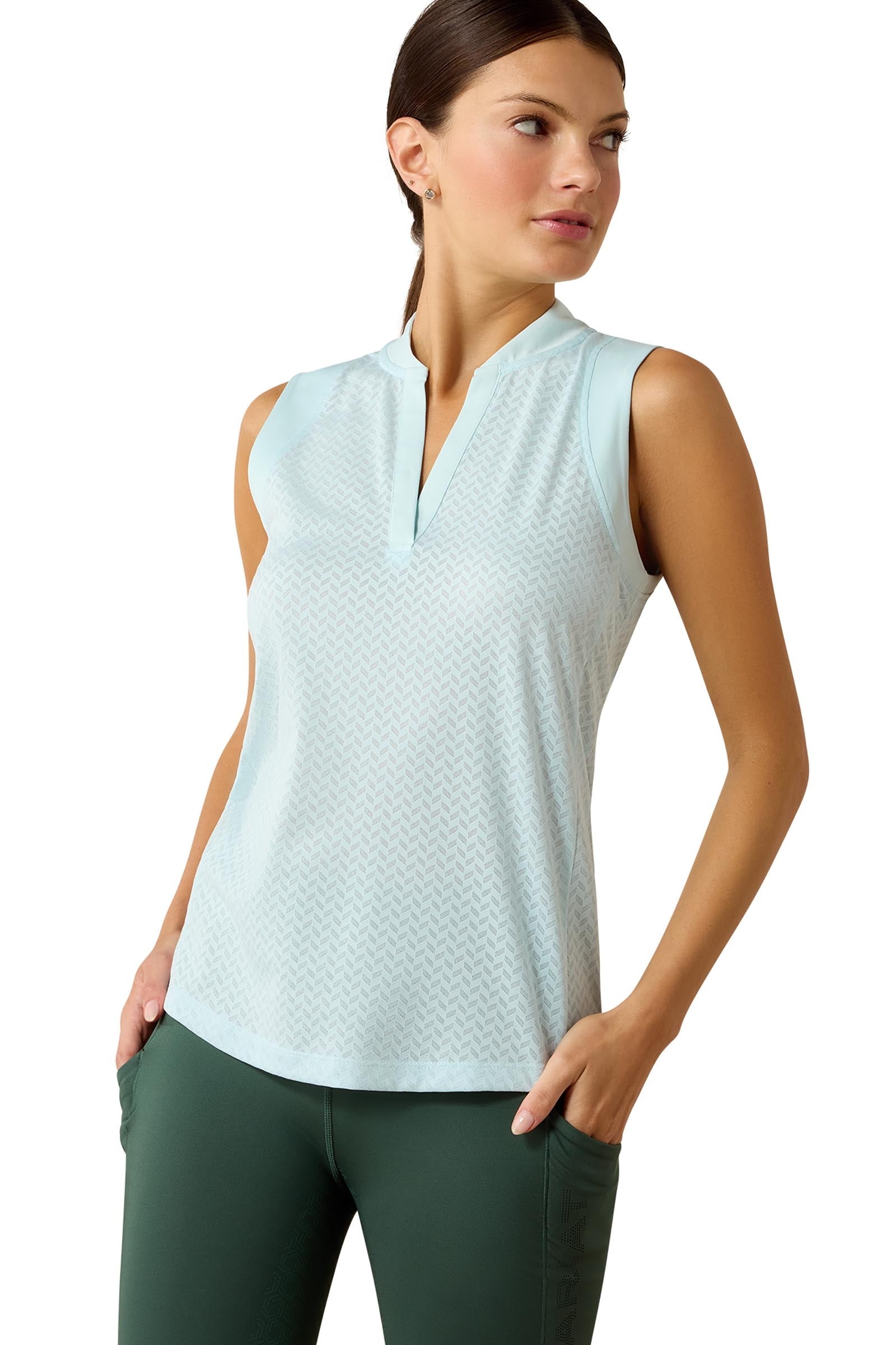 Ariat Mesa sous-vêtement technique sans manches pour femme Vêtements d'équitation femme