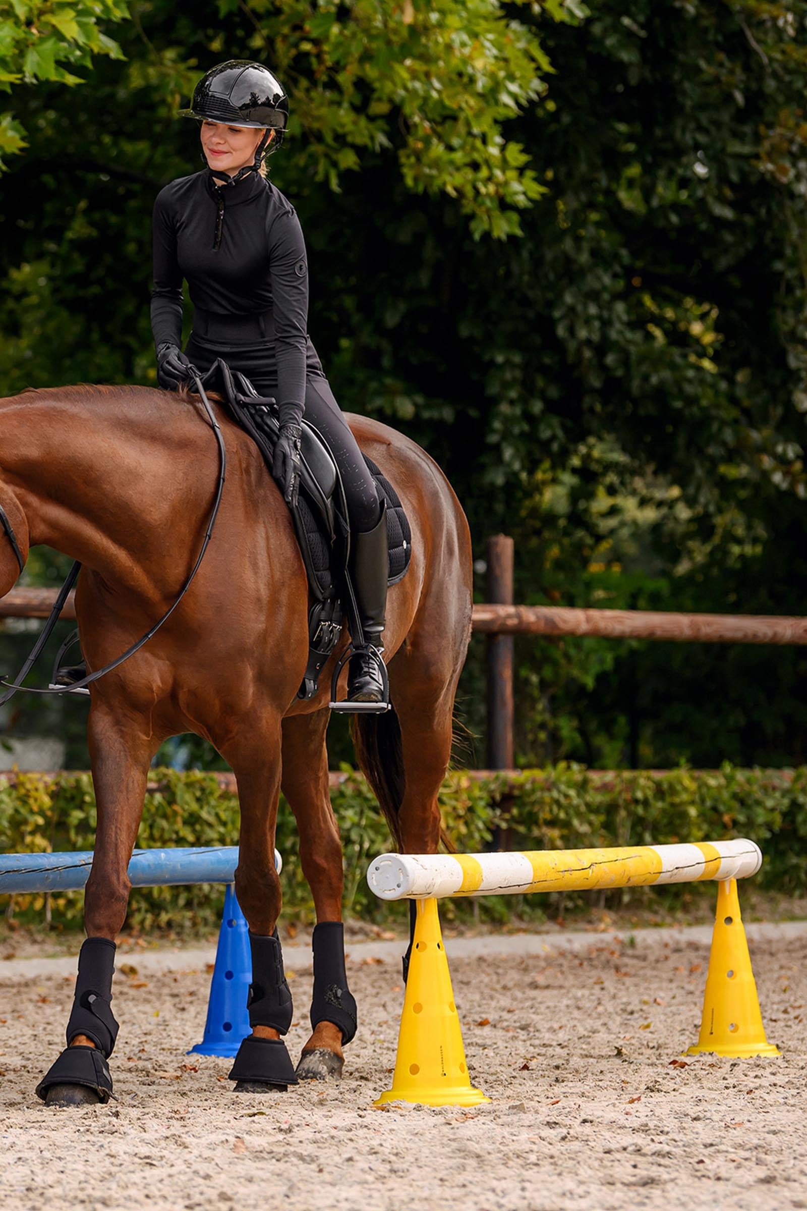 Waldhausen Pole Plastic Holder for Cones Horse Toys & Riding Arena Supplies