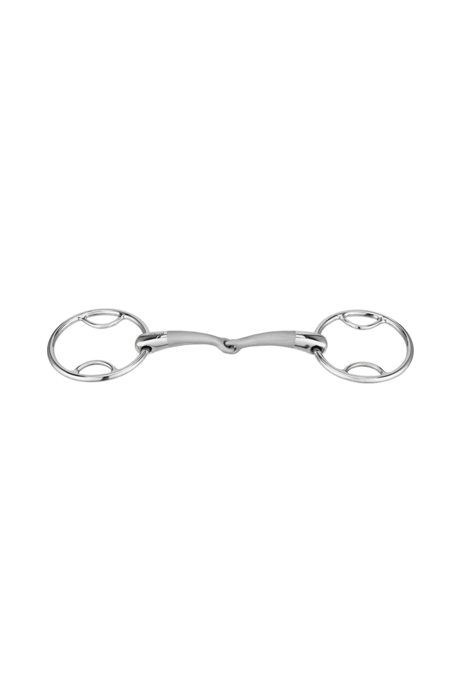 Sprenger Satinox mors 3 anneaux, simple brisure, 14 mm, acier inoxydable Mors