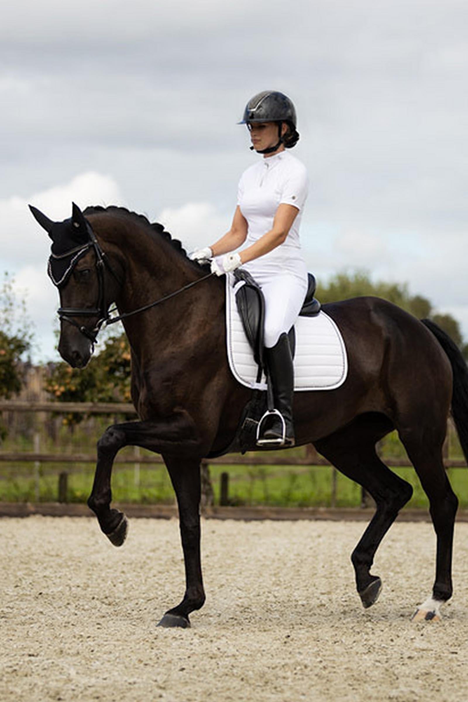 BR Ivory Coast Ear Bonnet Saddle Pads