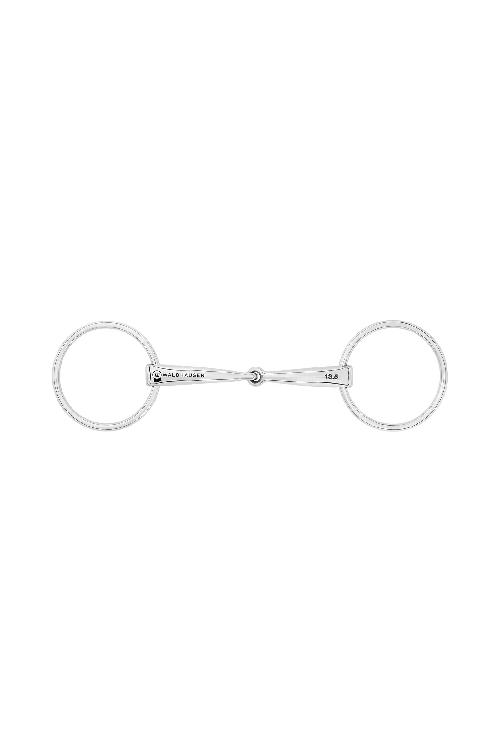 Waldhausen Snaffle Bit Anatomical, Single Jt., Stainless St.,  16 mm Horse Bits