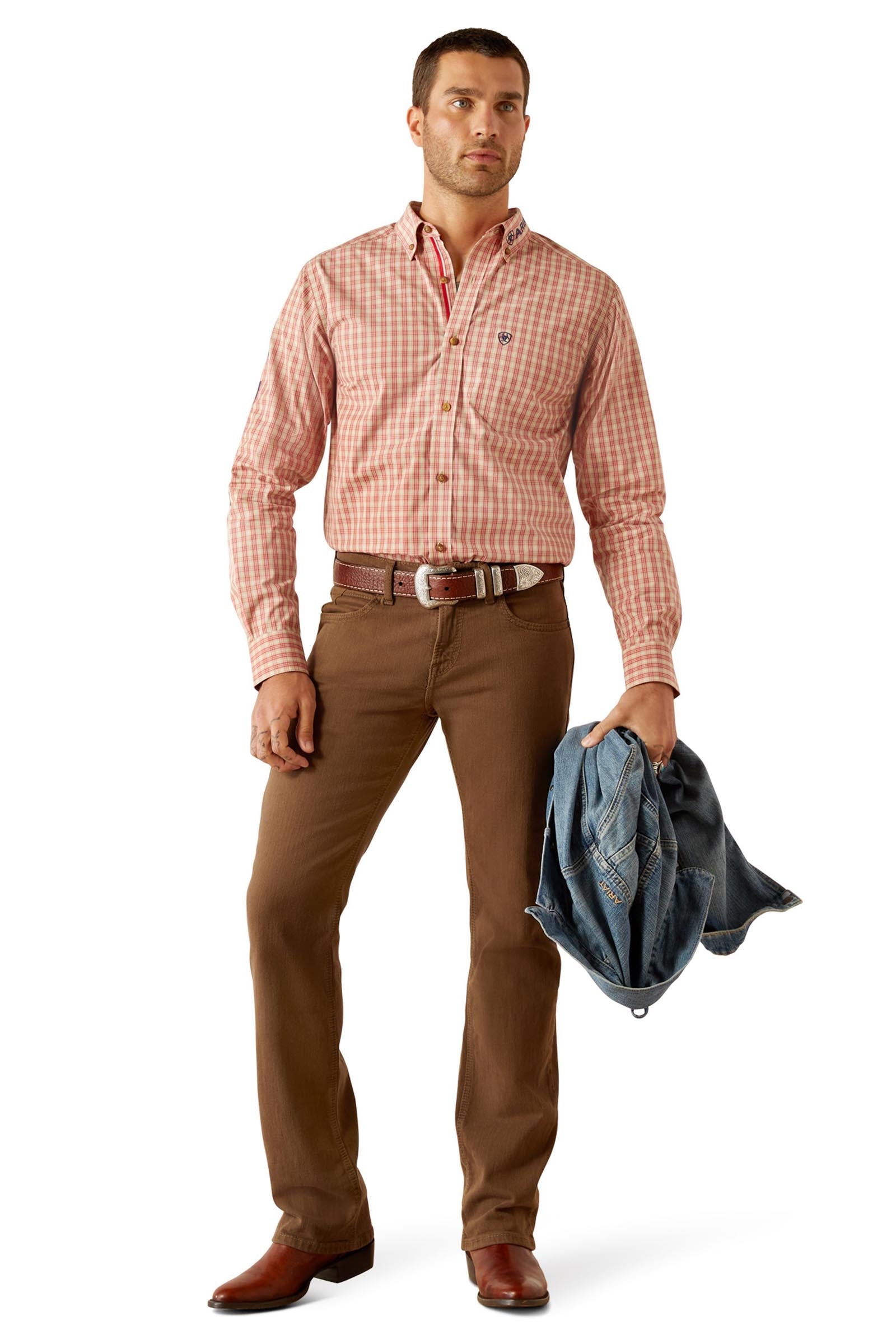Ariat Pro Team Packer Men's Western Shirt Mens Riding Clothing