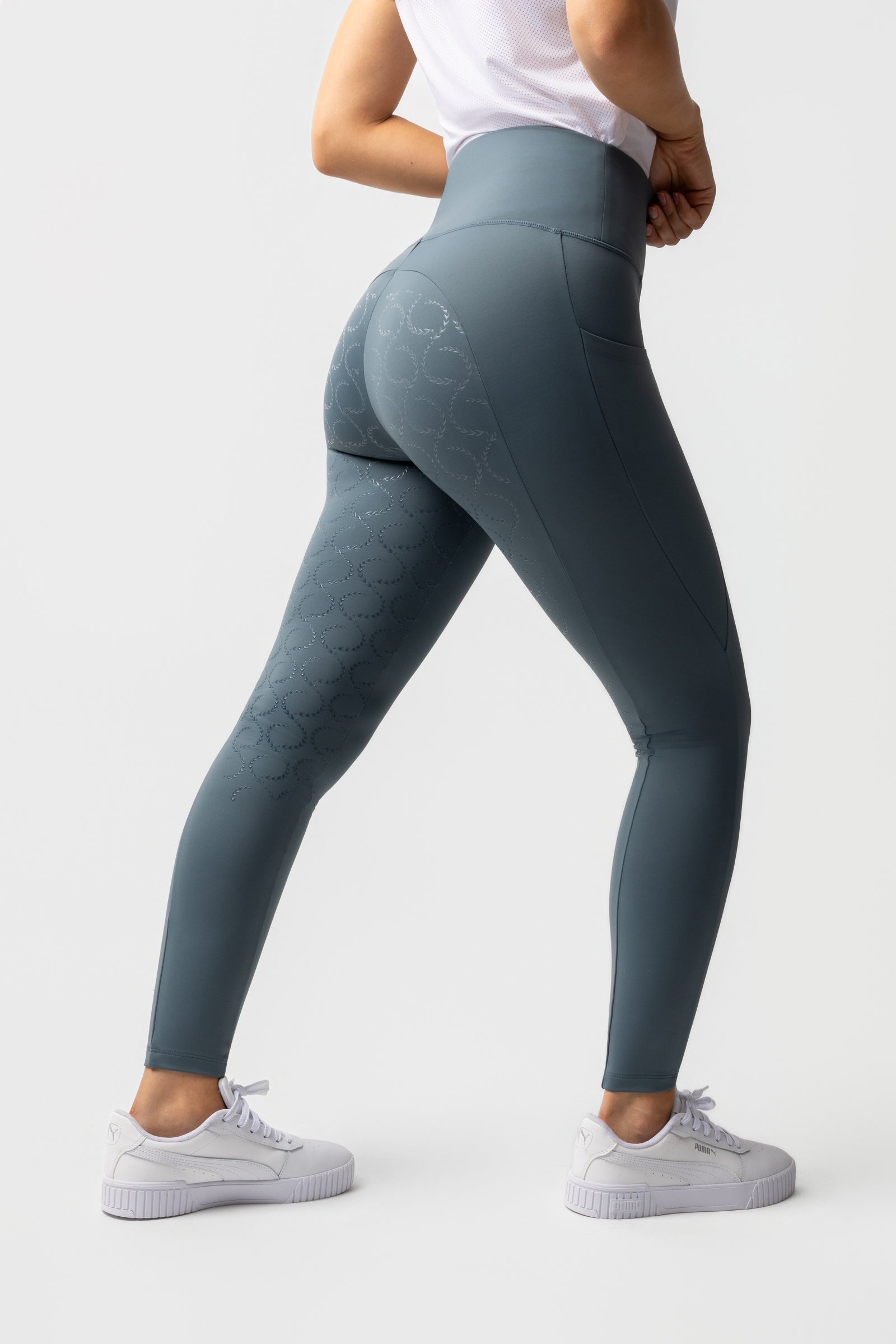 Horze Gillian Leggings thermiques à pleine adhérence pour femmes Womens Breeches