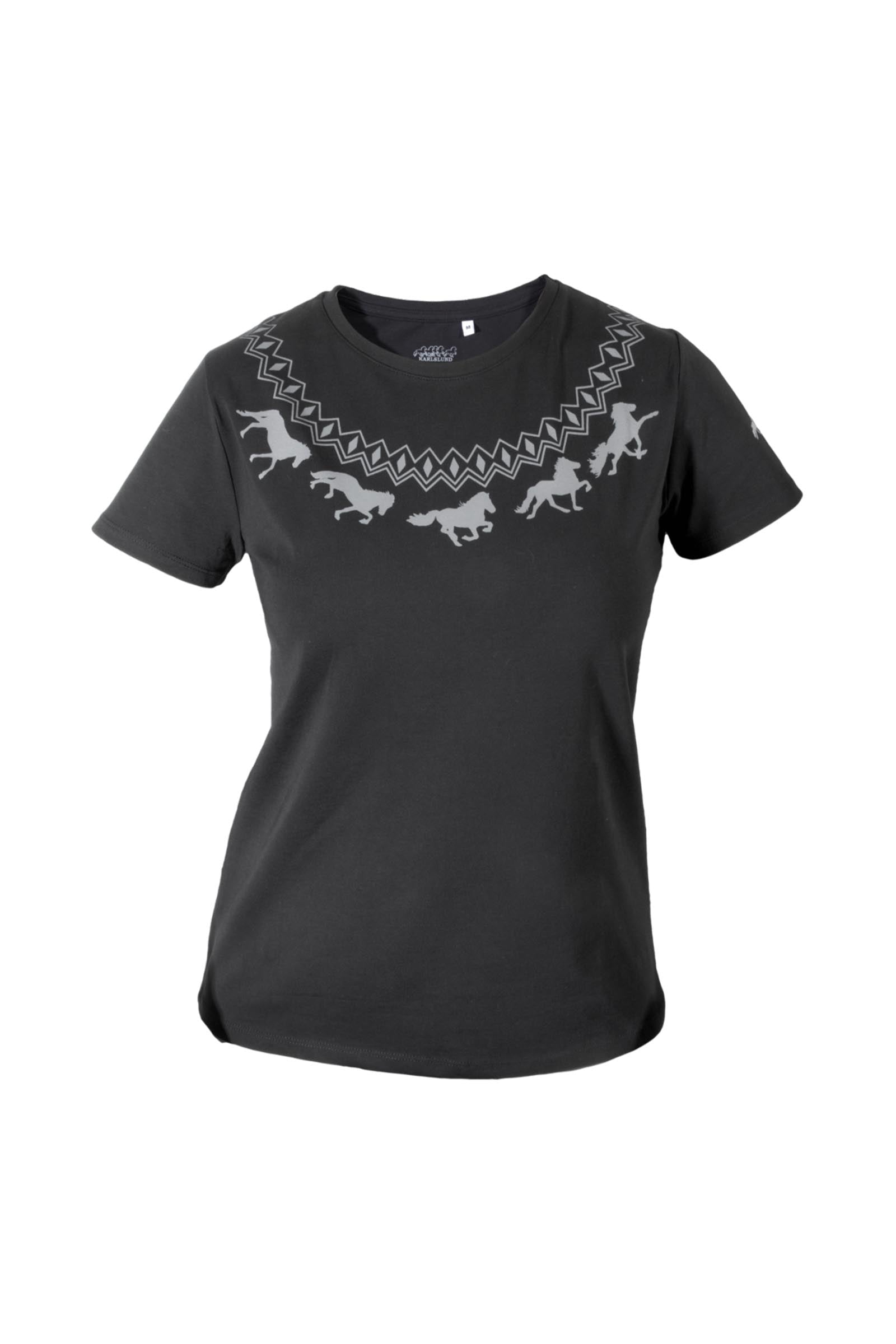 Karlslund Teeshirt Gæðingur Karlslund Vêtements d'équitation femme