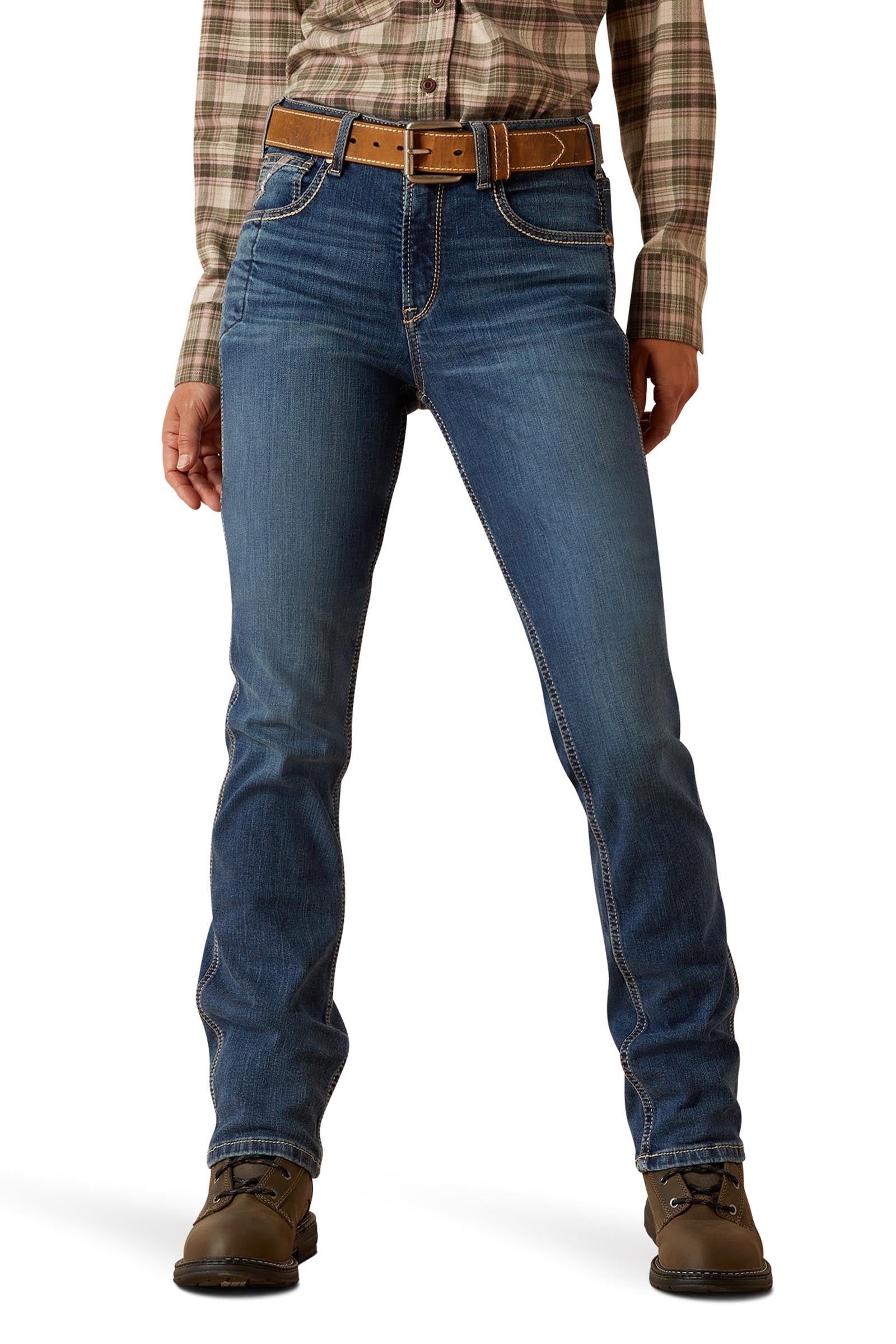 Ariat Rebar HR Riveter Straight Jean femme coupe droite Womens Breeches