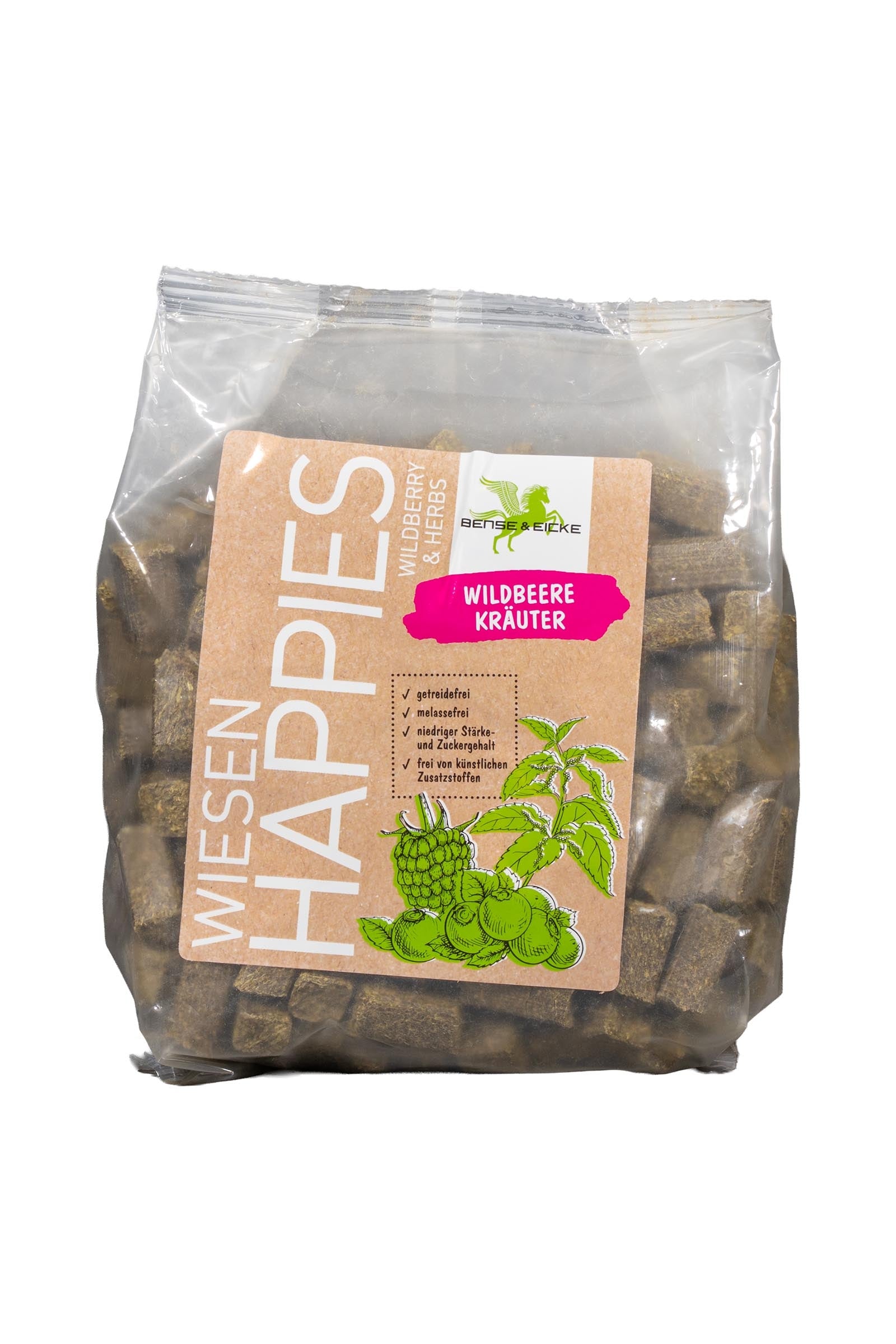 Bense & Eicke Meadow Happies Wild Berry Herbs, 1 kg Horse Feed & Nutrition