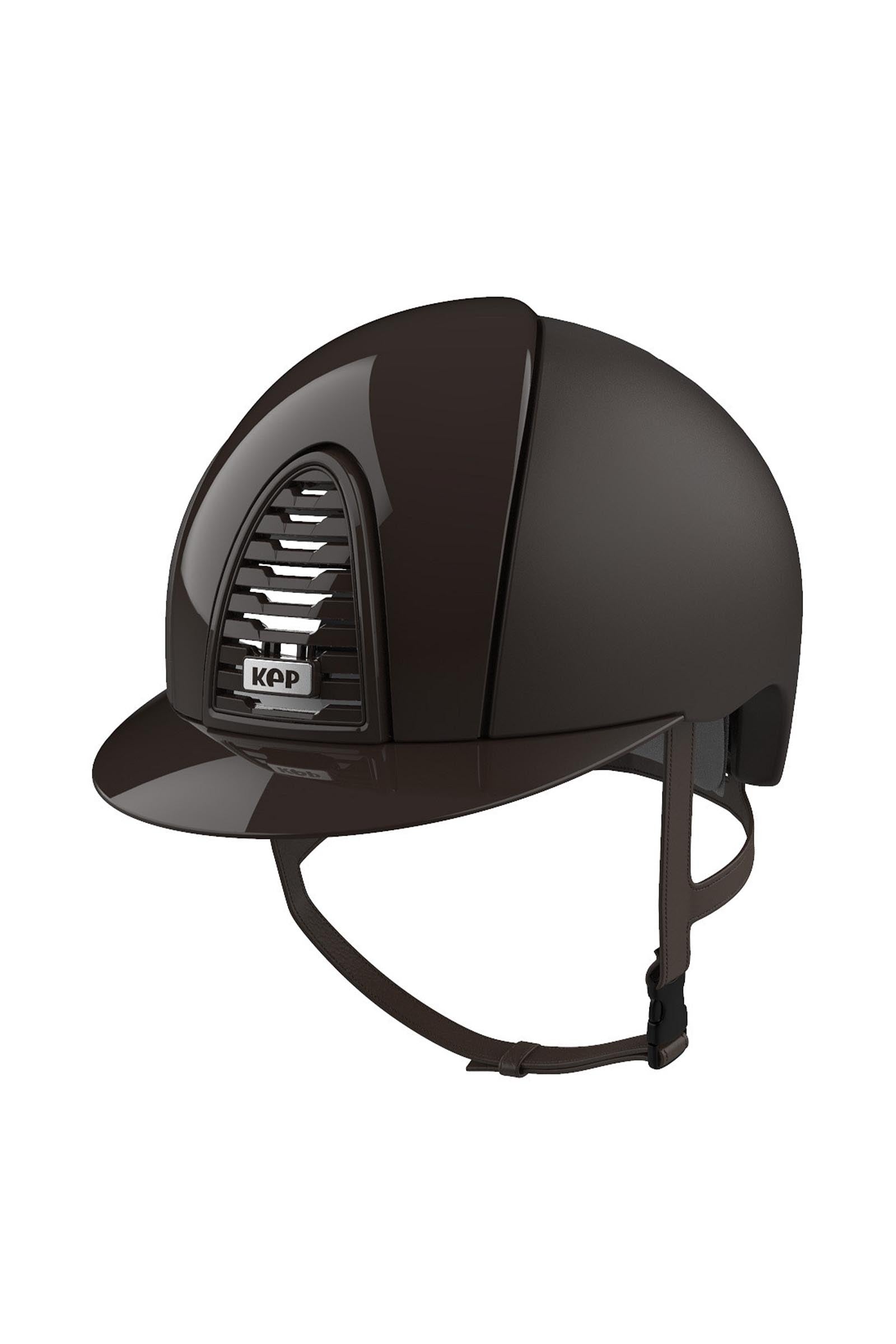 KEP Helmets KEP Cromo 2.0 Textile/Polish Riding Helmet With Extra Visor, App Compatible Casques & Gilets de protection