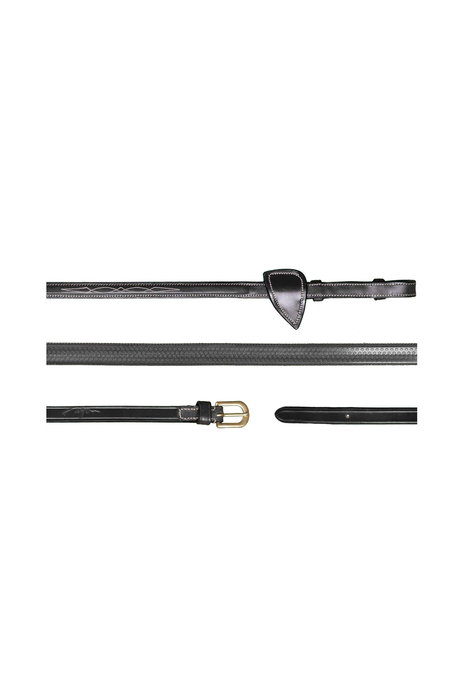 Dy'on D Collection rênes en caoutchouc (13 mm) Briderie et enrênements