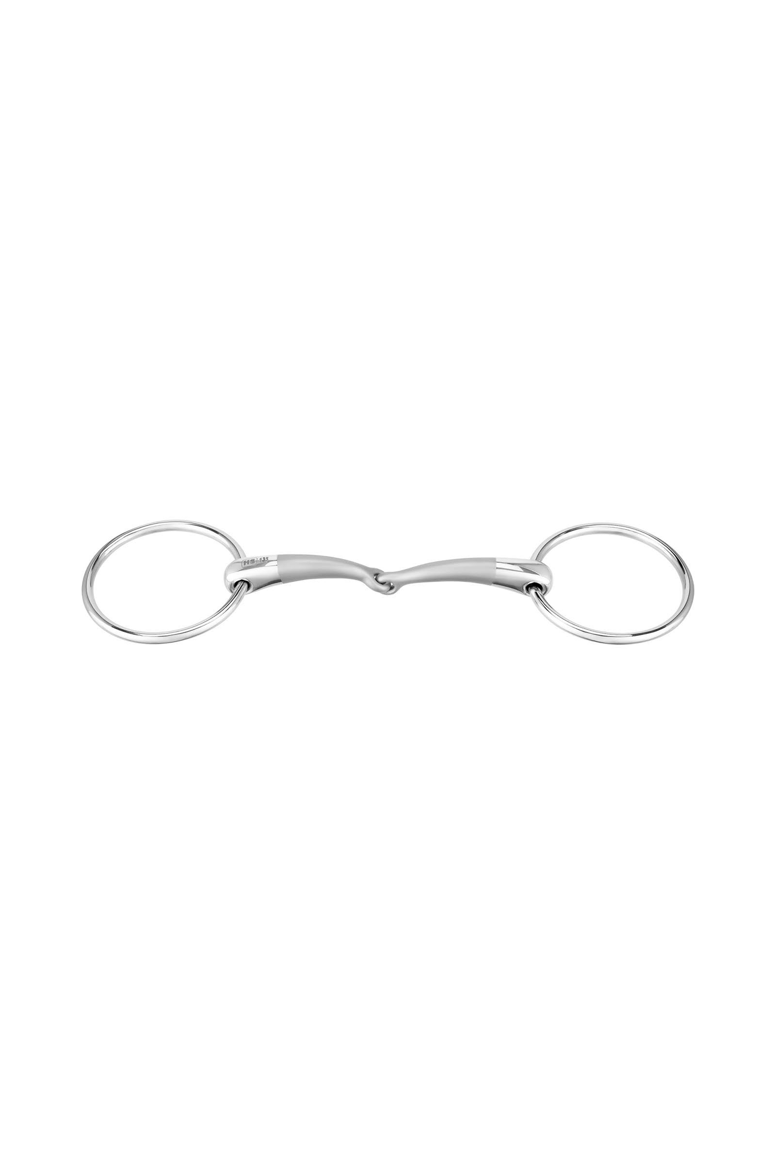 Sprenger Satinox mors à anneaux libres, simple brisure, 14 mm, anneau 55 mm, acier inoxydable Mors