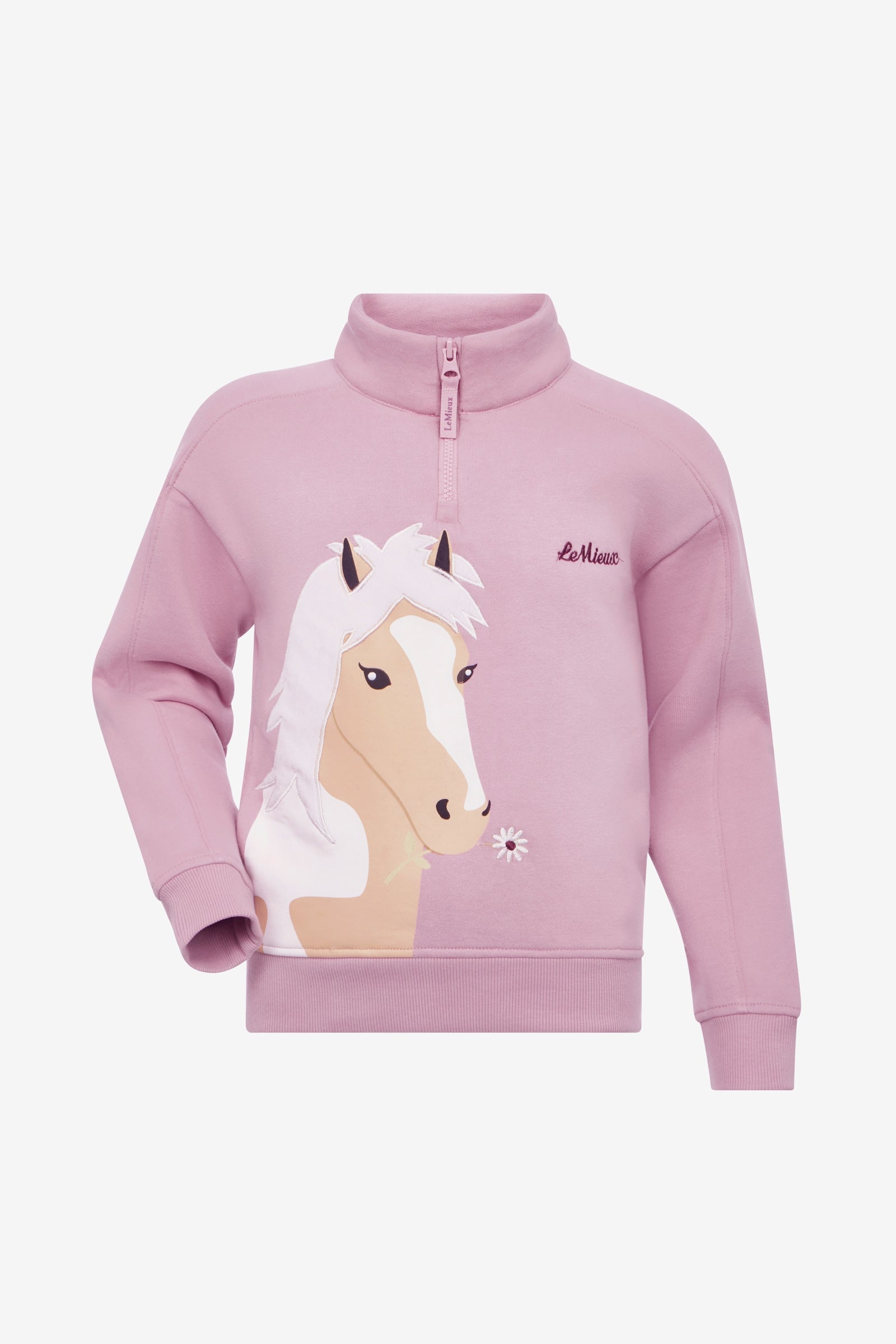 LeMieux Mini Quinn sweat enfant quart zip Vêtements d'équitation enfant