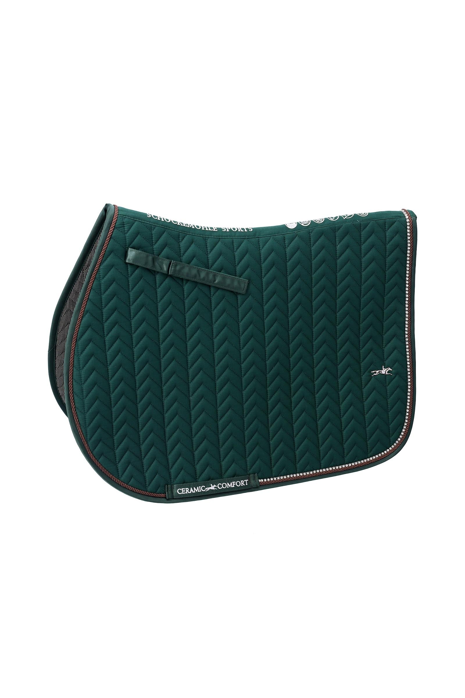 Schockemöhle Sports Ceramica S Style Jumping Saddle Pad Saddle Pads