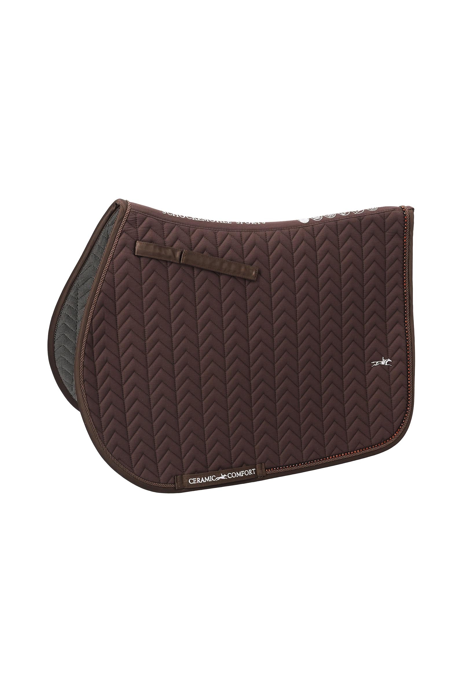 Schockemöhle Sports Ceramica S Style Jumping Saddle Pad Saddle Pads