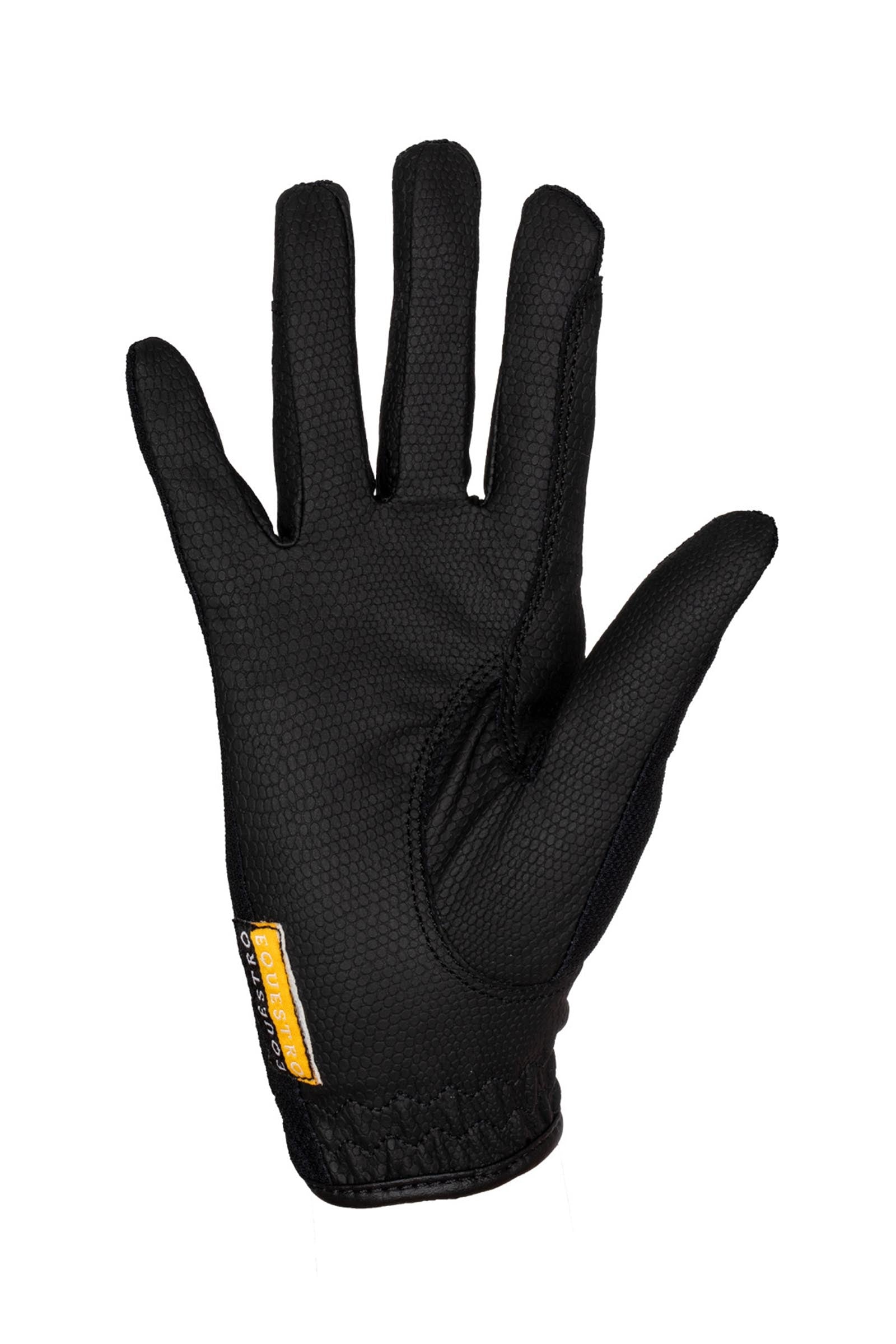 Equestro Unisex Gloves in Technical Fabric and Mesh Riding Gloves