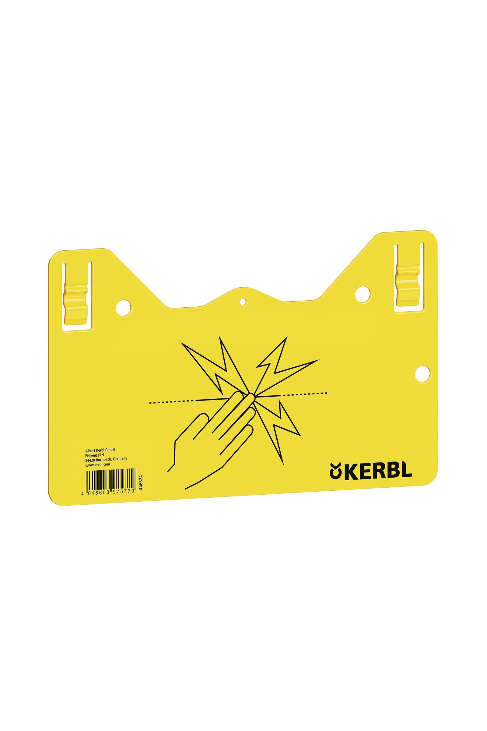 Kerbl Plaque de signalisation Kerbl Equipements pour clôture électrique