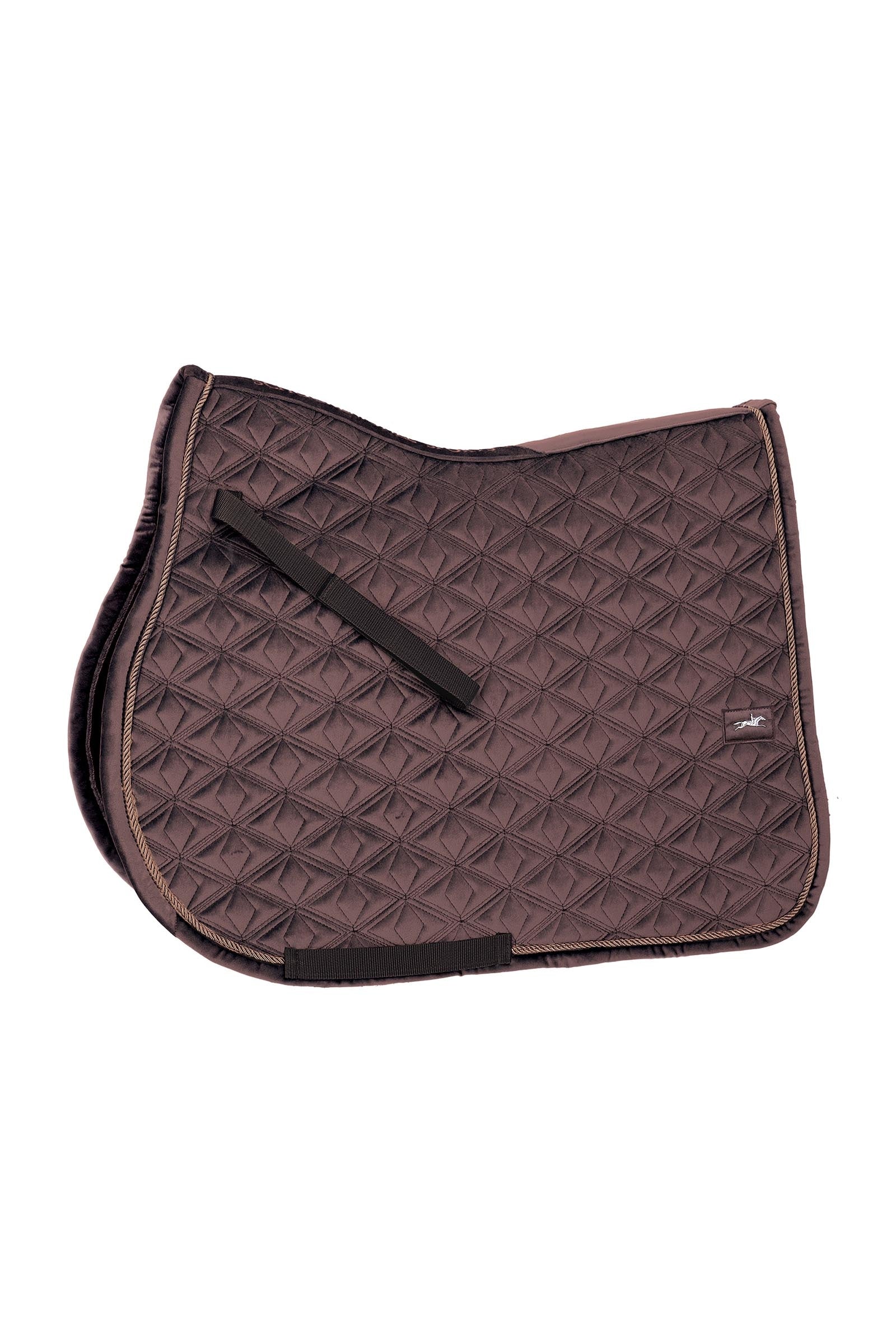 Schockemöhle Sports SP Velvet D Style Jumping Saddle Pad Tapis de selle