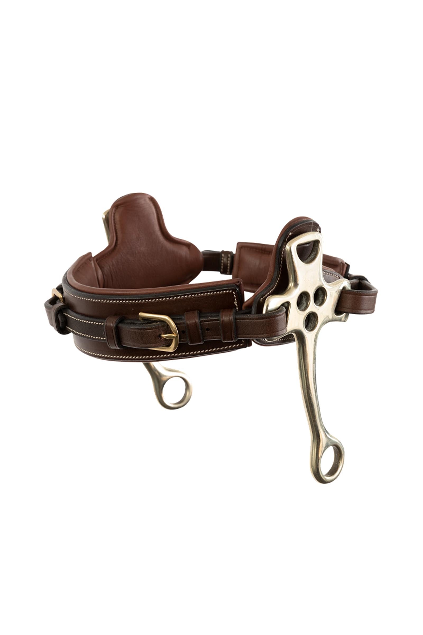 Trust Equestrian Hackamore Noseband with Cheeks 16 Cm Briderie et enrênements