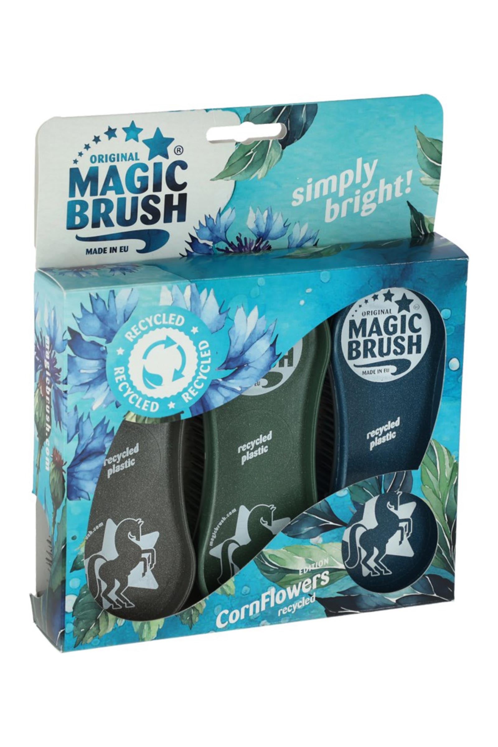 Magic Brush MagicBrush CornFlowers Brush Set Horse Grooming Tools