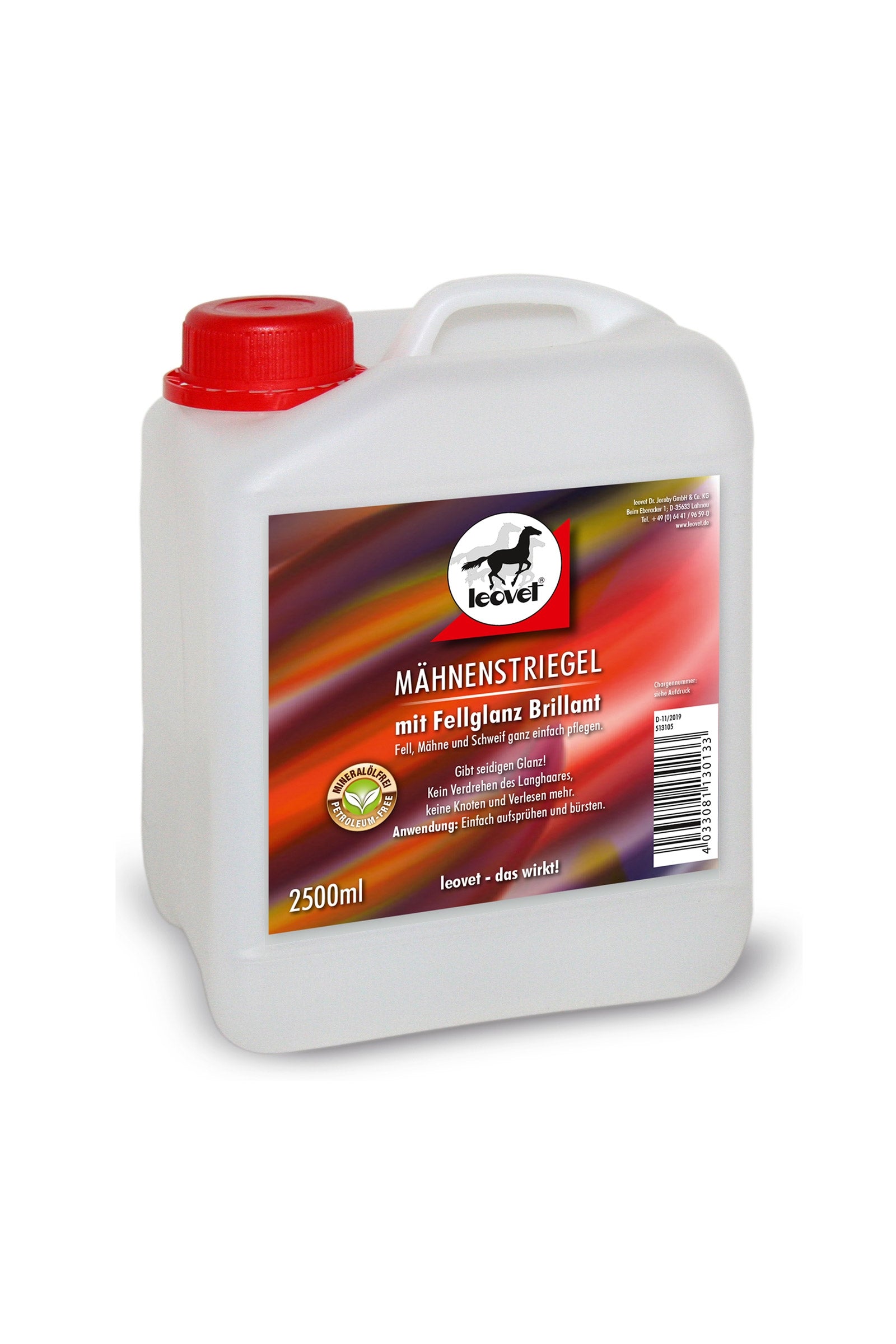 Leovet Brillance de la robe & Zéro nœud 2500 ml Soins