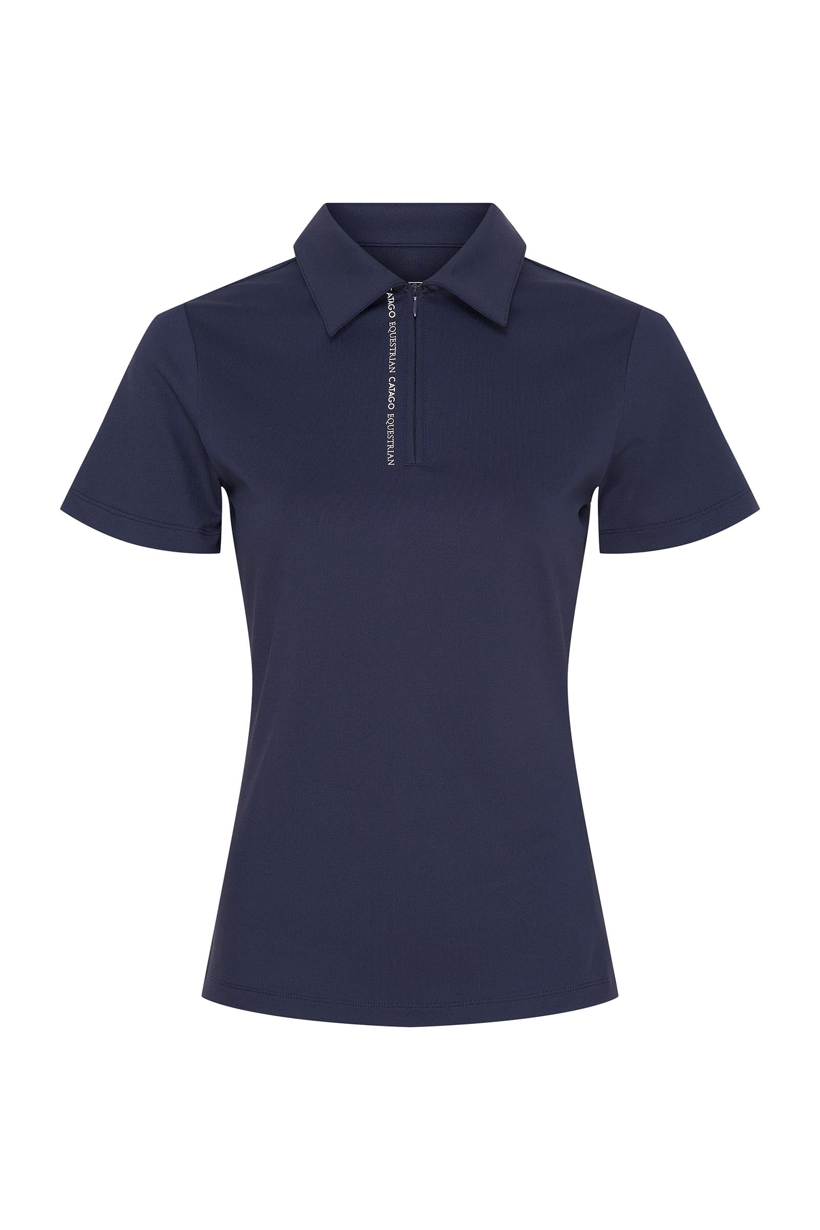 Catago CATAGO Nash SS Women´s Zip Polo Vêtements d'équitation femme