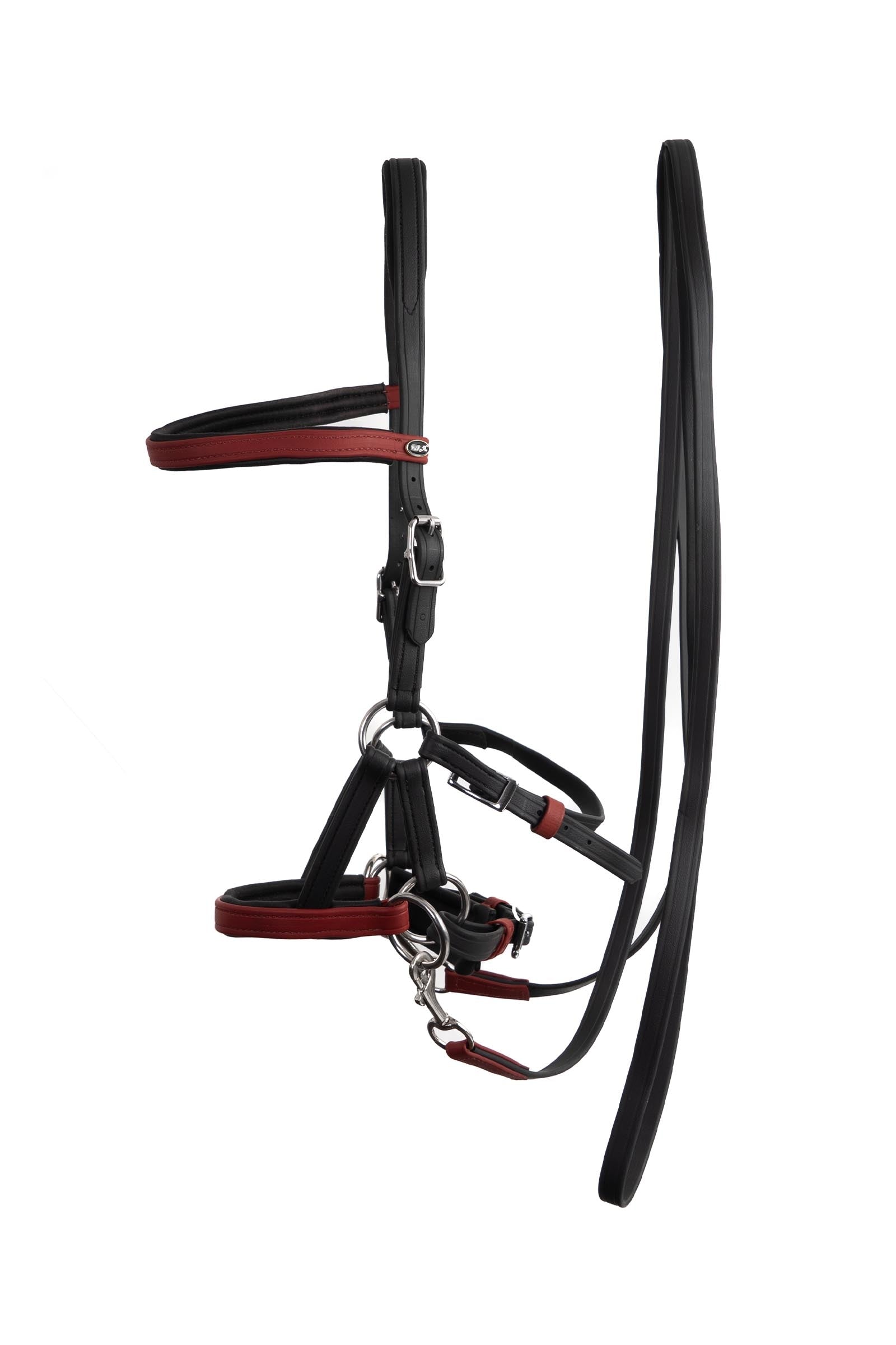 F.R.A. Freedom Riding Articles Sidepull Kirsch cuir vegan (Système 3) Briderie et enrênements