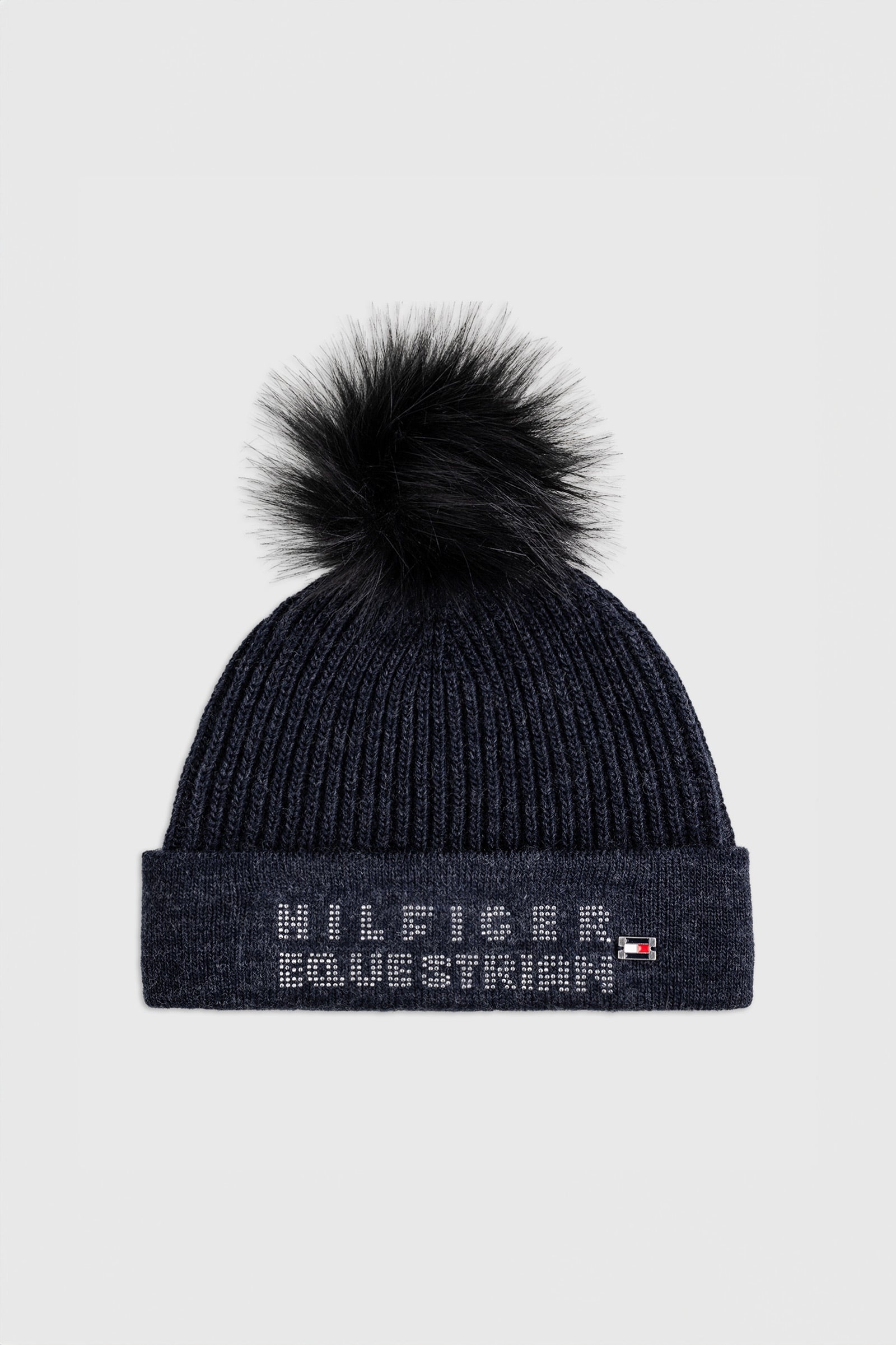 Tommy Hilfiger Equestrian Ottawa bonnet pour femme avec pompon Accessoires