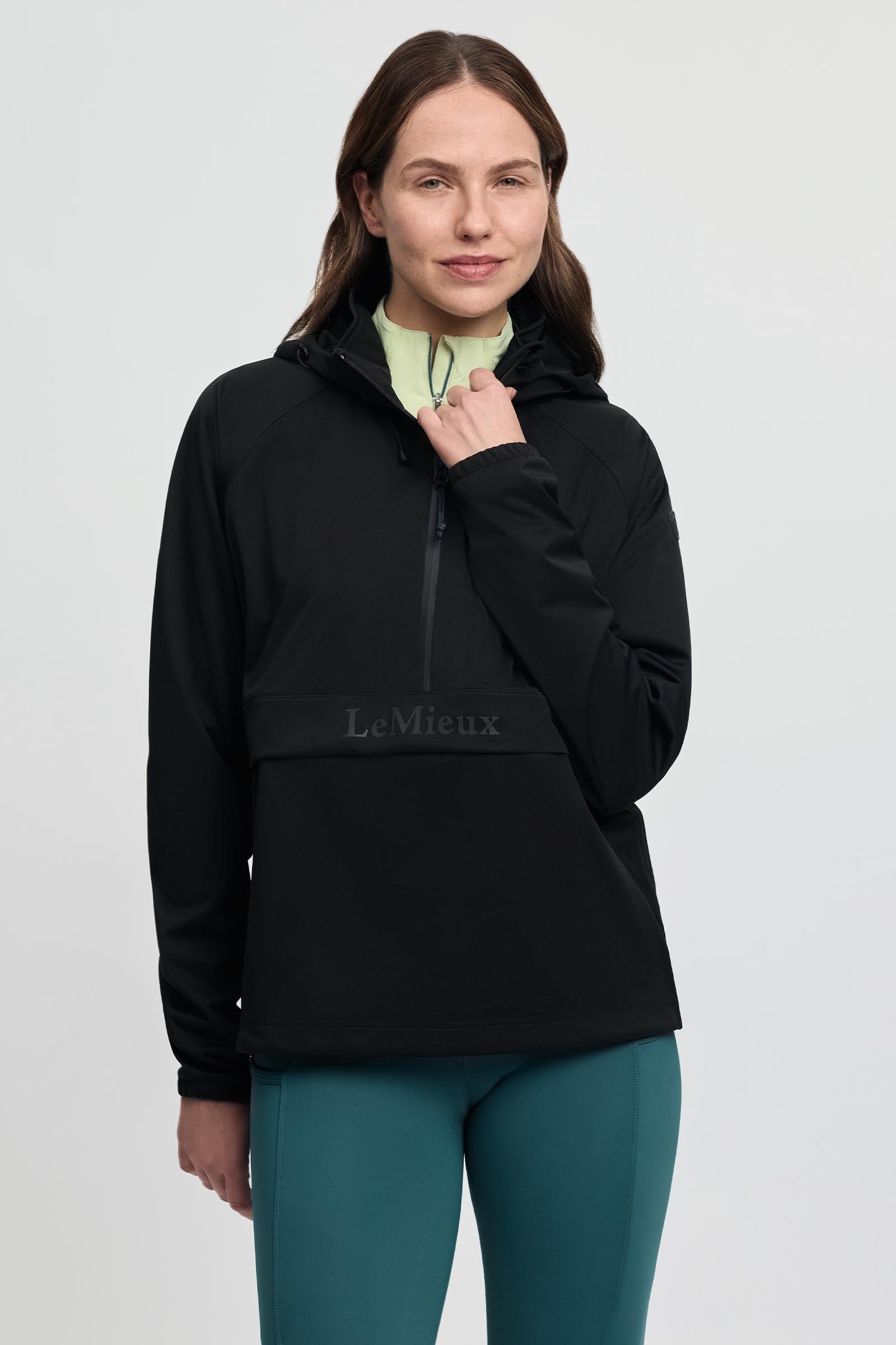 LeMieux Perri veste imperméable femme demi-zip Vêtements d'équitation femme