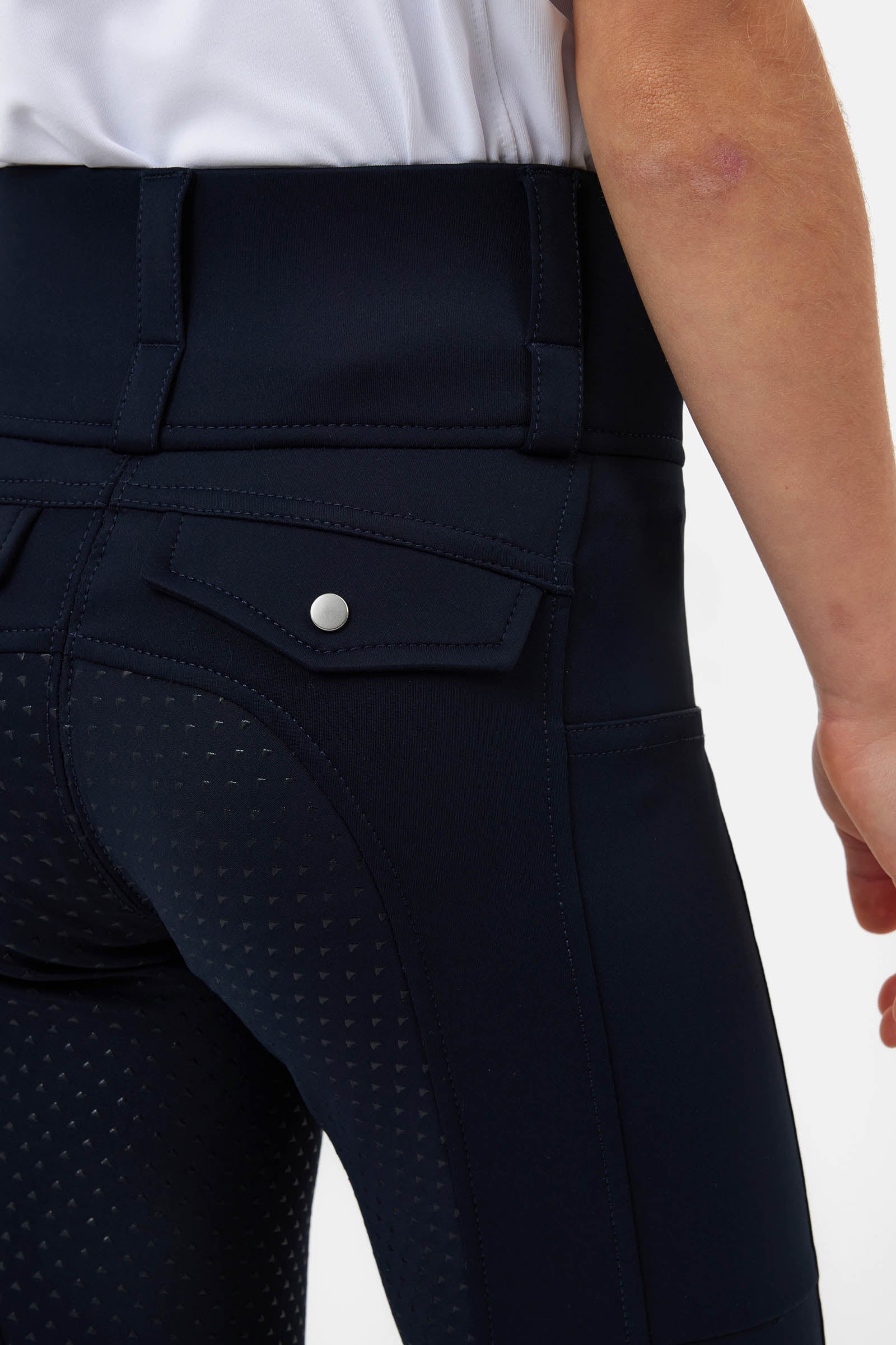 Horze Young Rider Anya Fullgrip Hybrid Breeches Kids Apparel