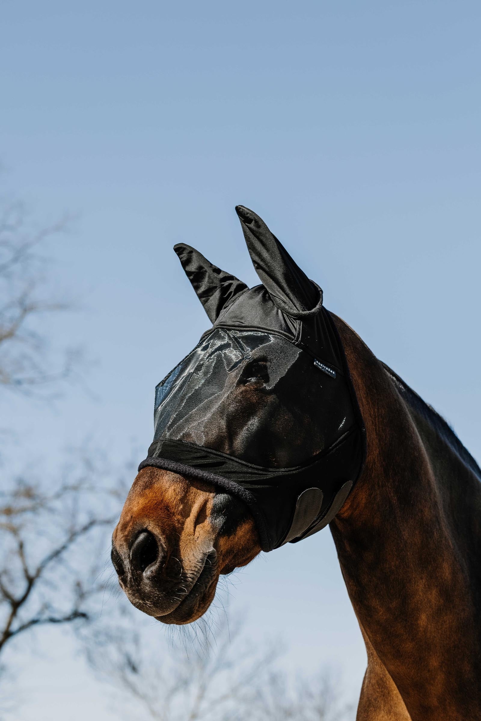 EQUITHÈME Soft masque anti-mouches / UV Anti-mouches cheval