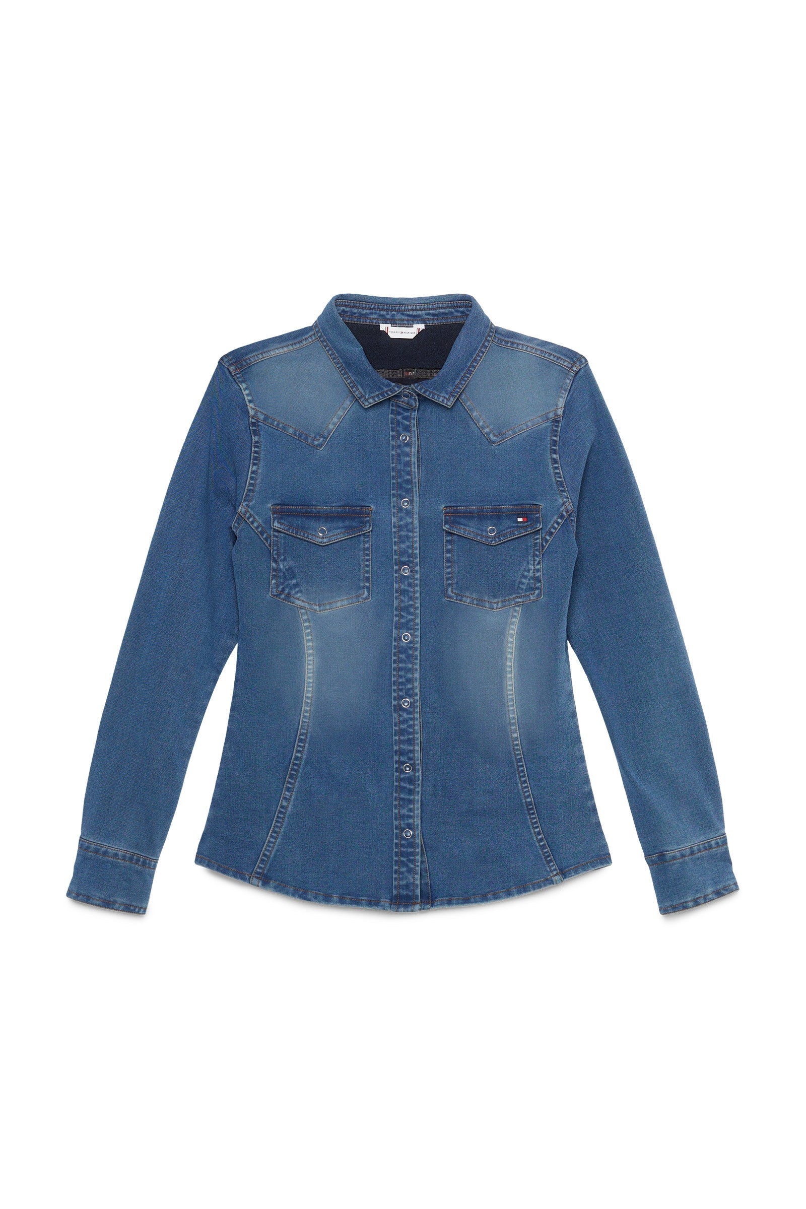 Tommy Hilfiger Equestrian Chemise en denim stretch Woodside Vêtements d'équitation femme