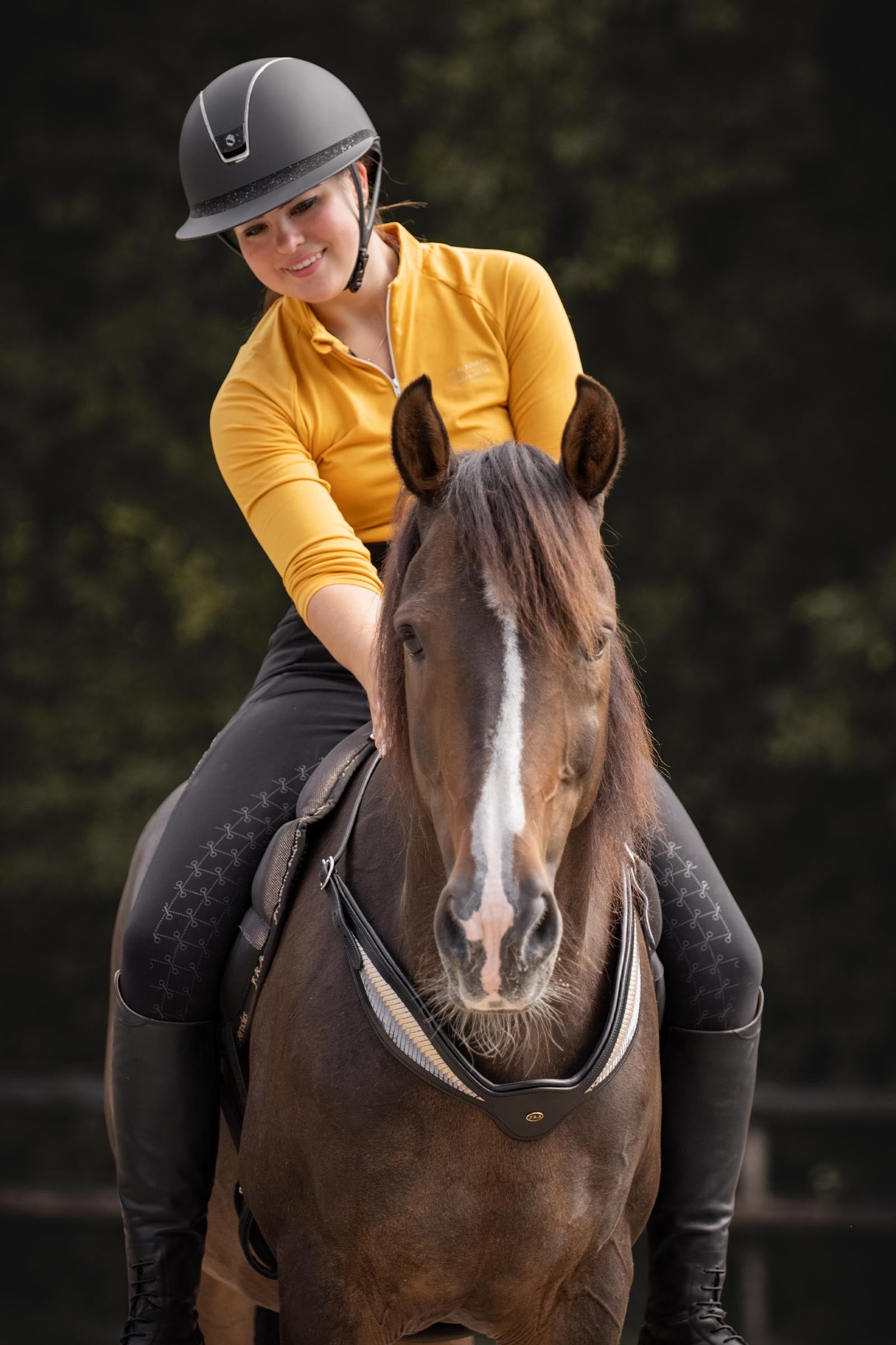 F.R.A. Freedom Riding Articles Whisper Leather Riding Balance Reins Bridles & Reins