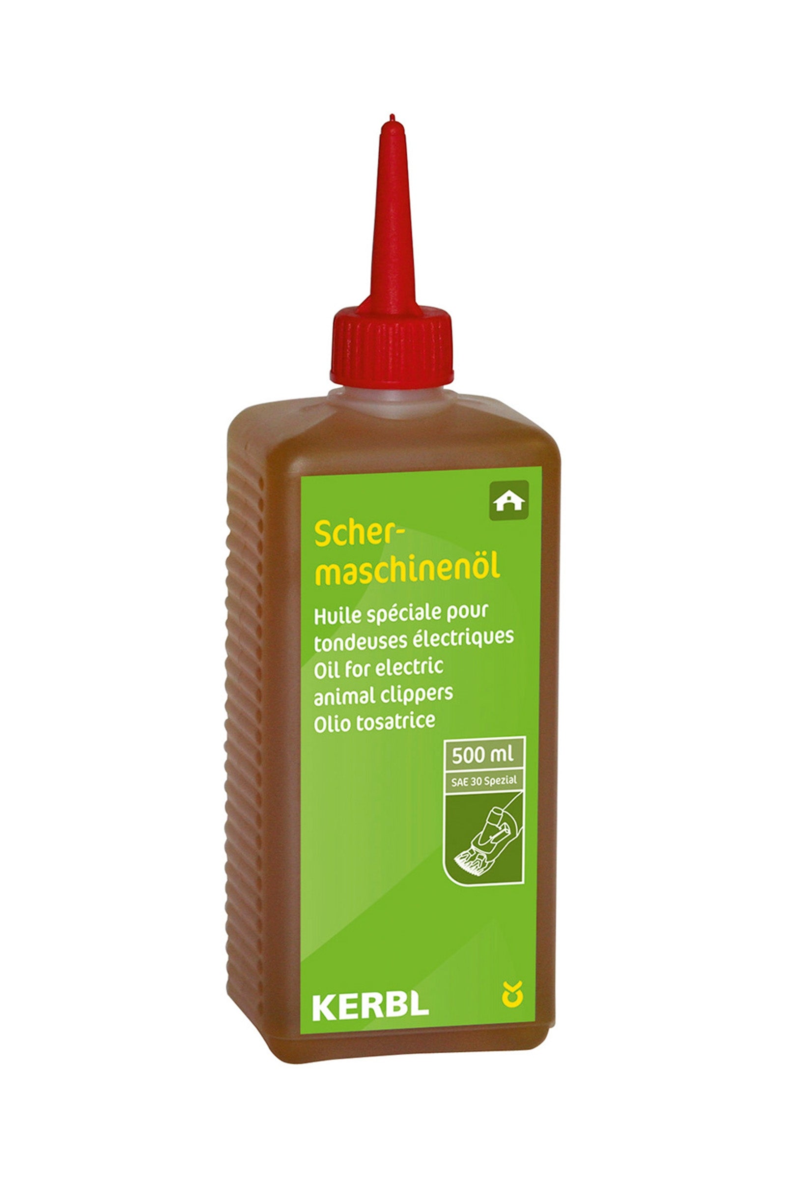 Kerbl Huile pour tondeuse 500 ml Tondeuses pour chevaux