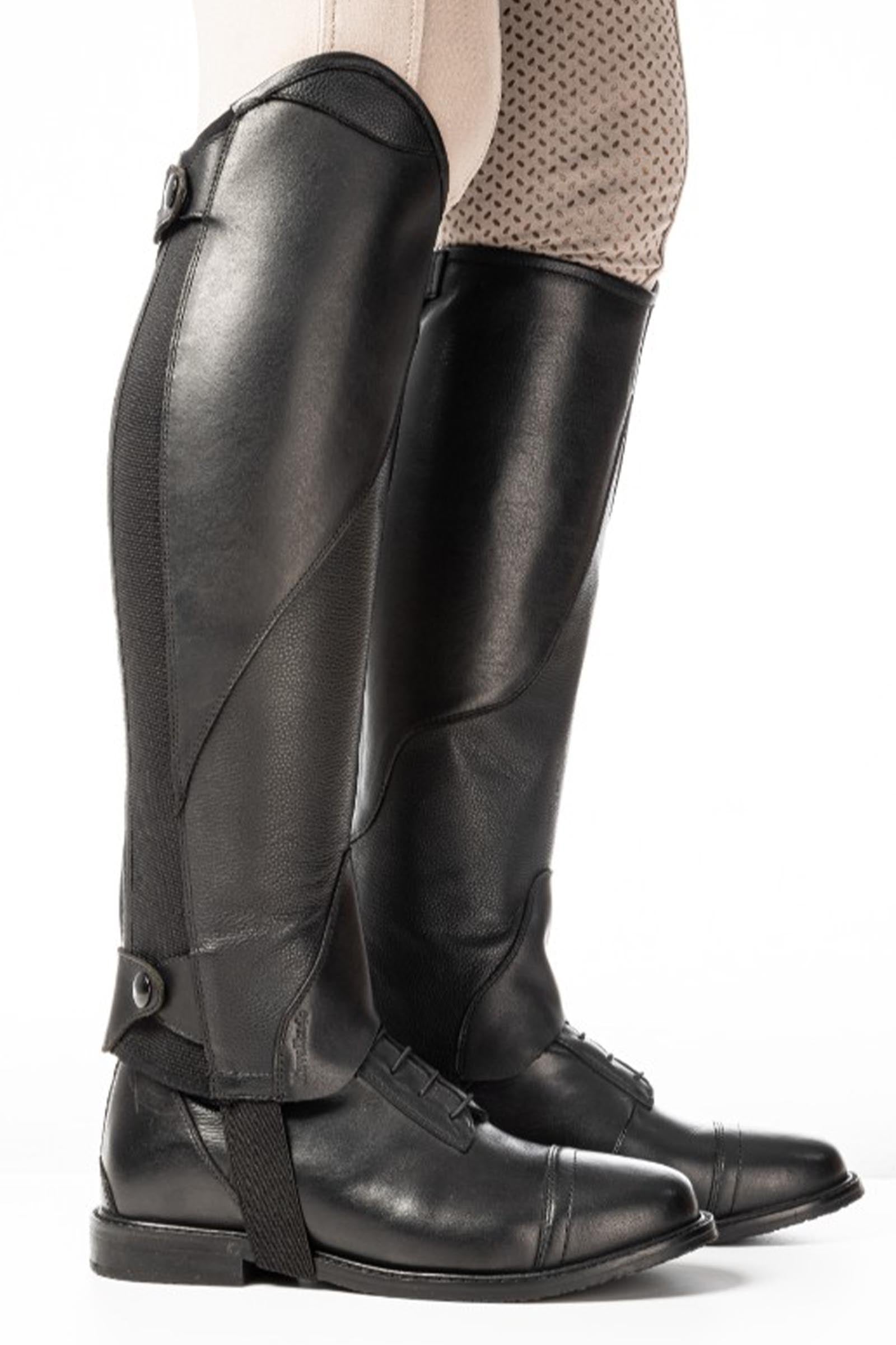 Kavalkade Tiberius mini chaps cuir mix Bottes d'équitation & chaps
