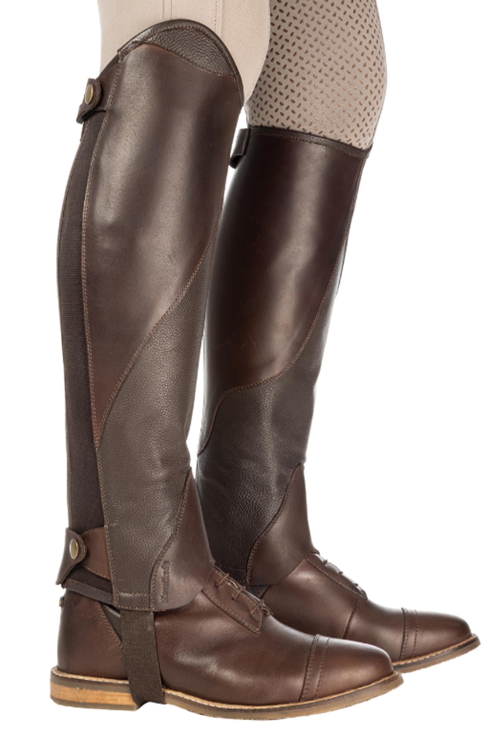 Kavalkade Tiberius mini chaps cuir mix Bottes d'équitation & chaps