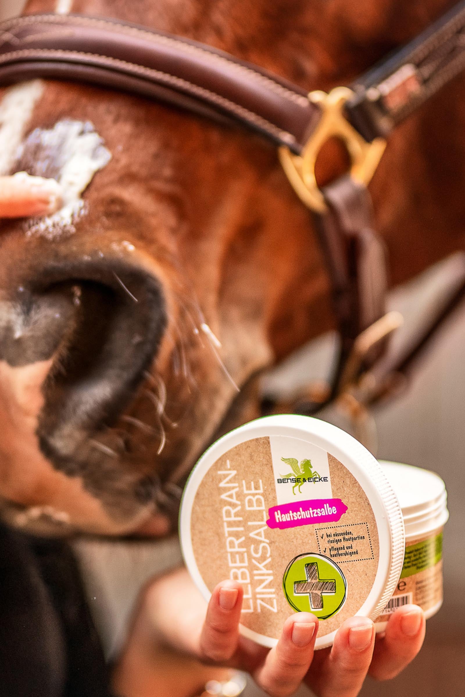 Bense & Eicke Cod Liver Oil Zinc Ointment, 250 g Horse Health Care