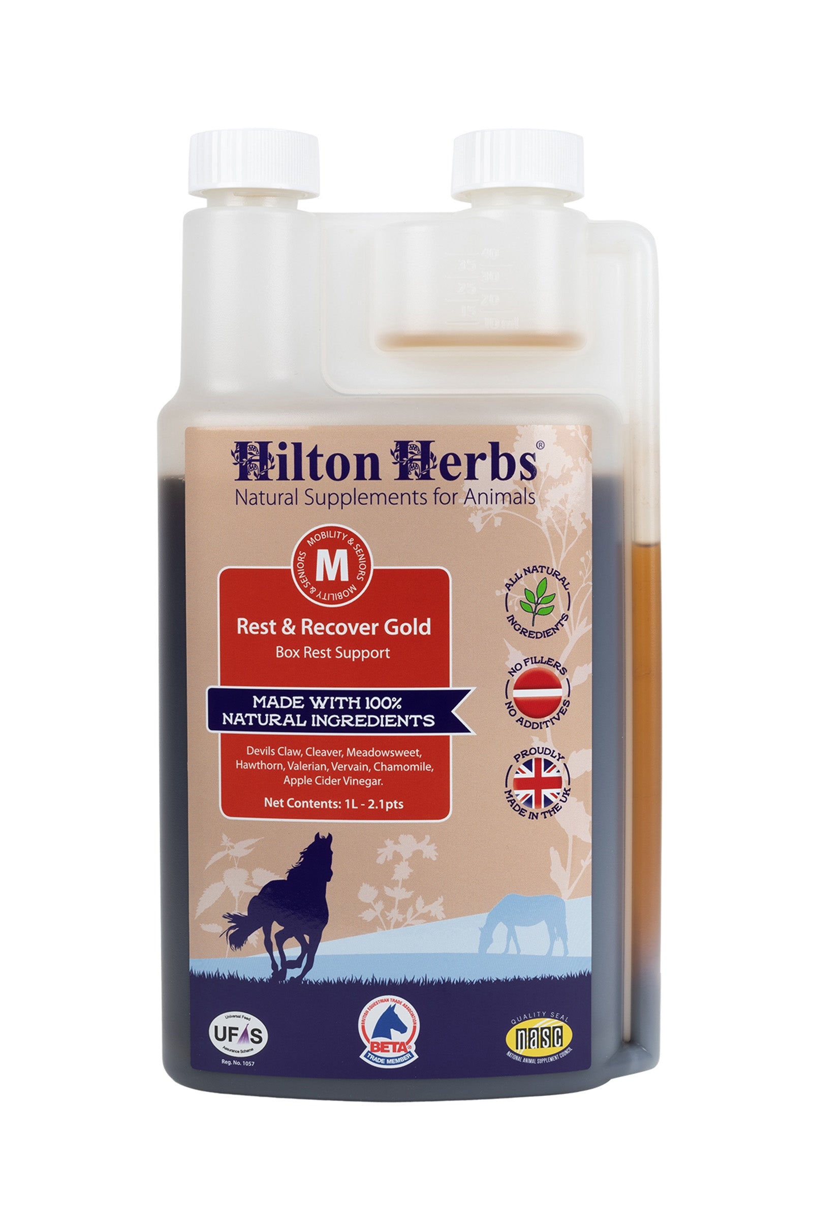 Hilton Herbs Convalescence HiltonHerbs Rest & Recover 1 Litre Horse Feed & Nutrition