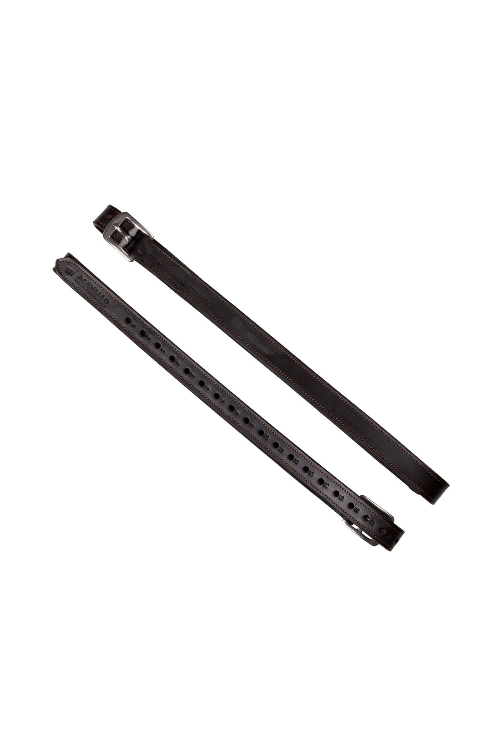 Acavallo Calfskin Stirrup Leathers, Reinforced Selles & sangles