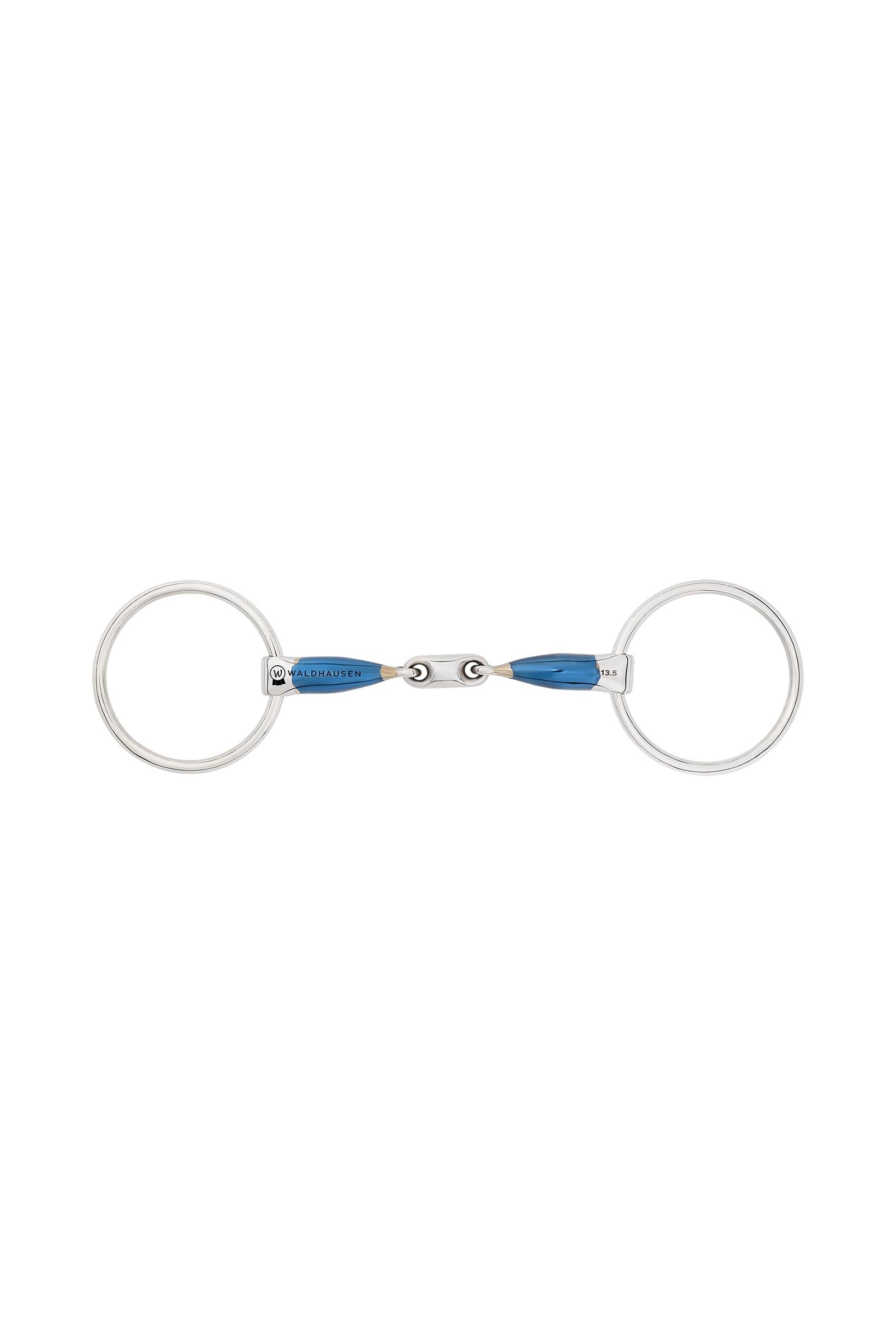 Waldhausen Sweet Iron Snaffle Bit, Double Jt., 16 mm Horse Bits