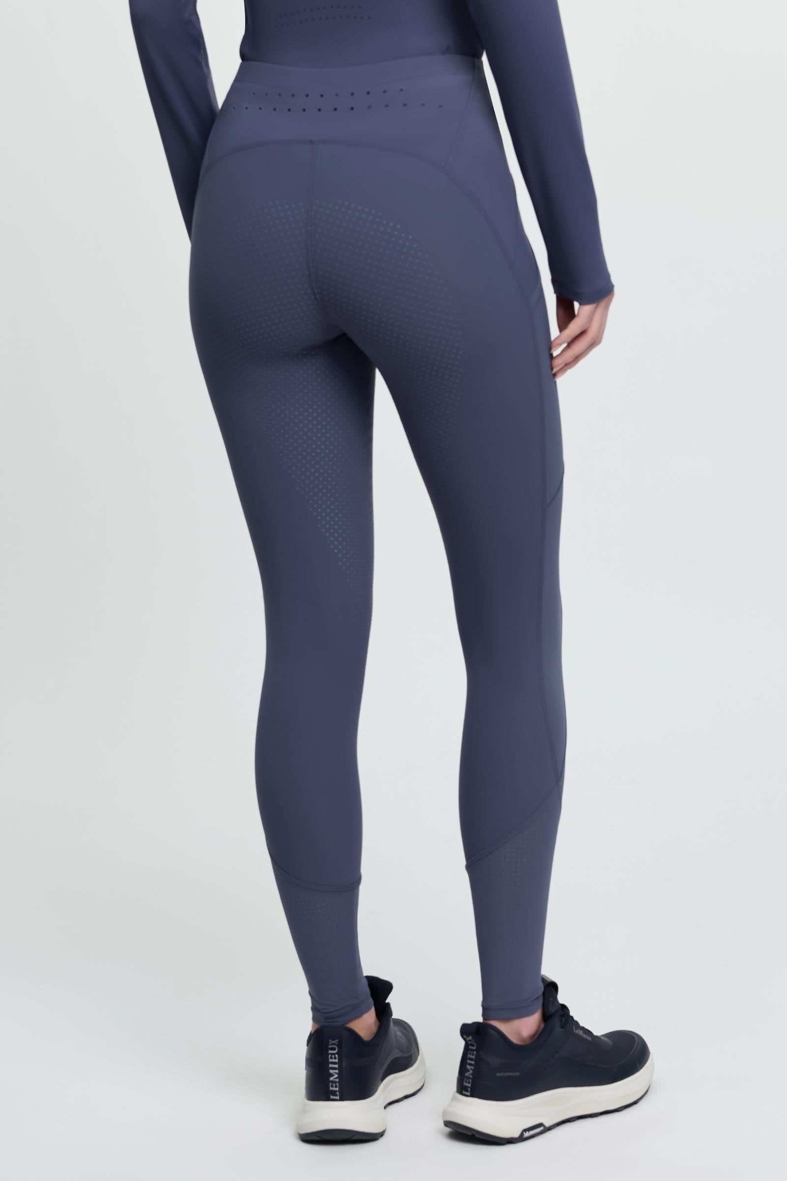 LeMieux Airflow pantalon d’équitation femme pull on avec siège intégral Womens Breeches