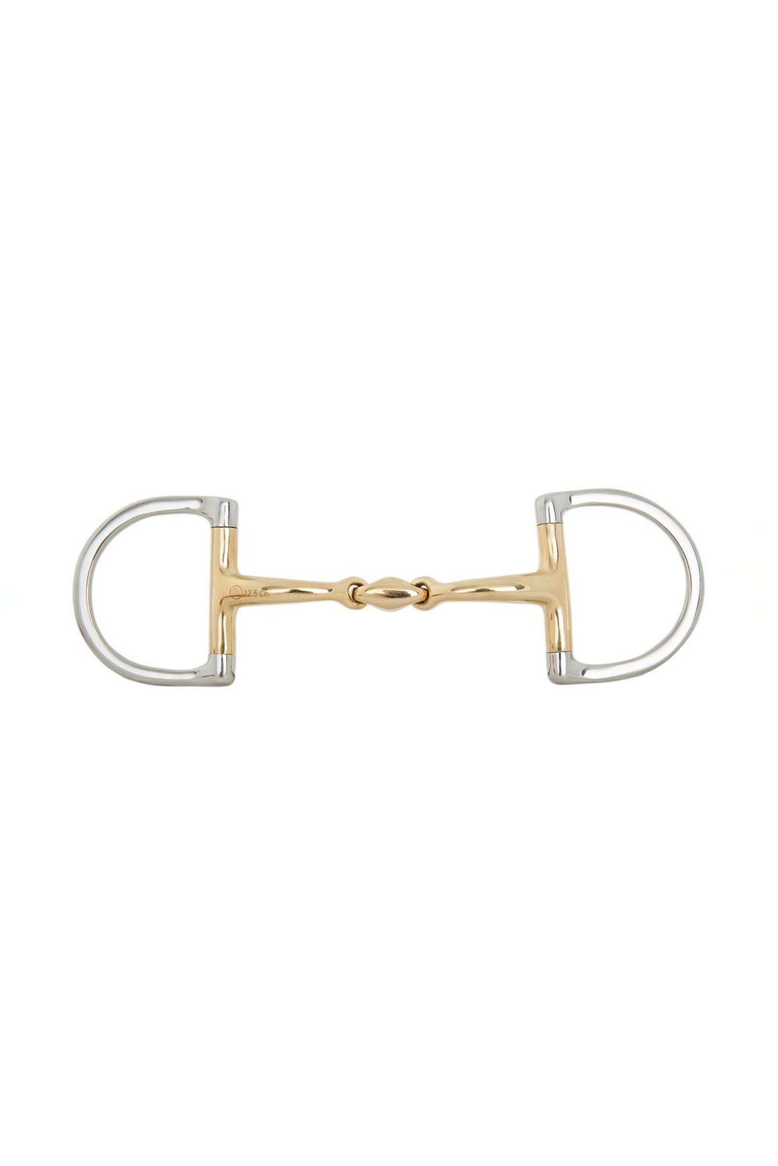 BR Soft Contact mors à anneaux en D, double brisure, 16 mm Mors