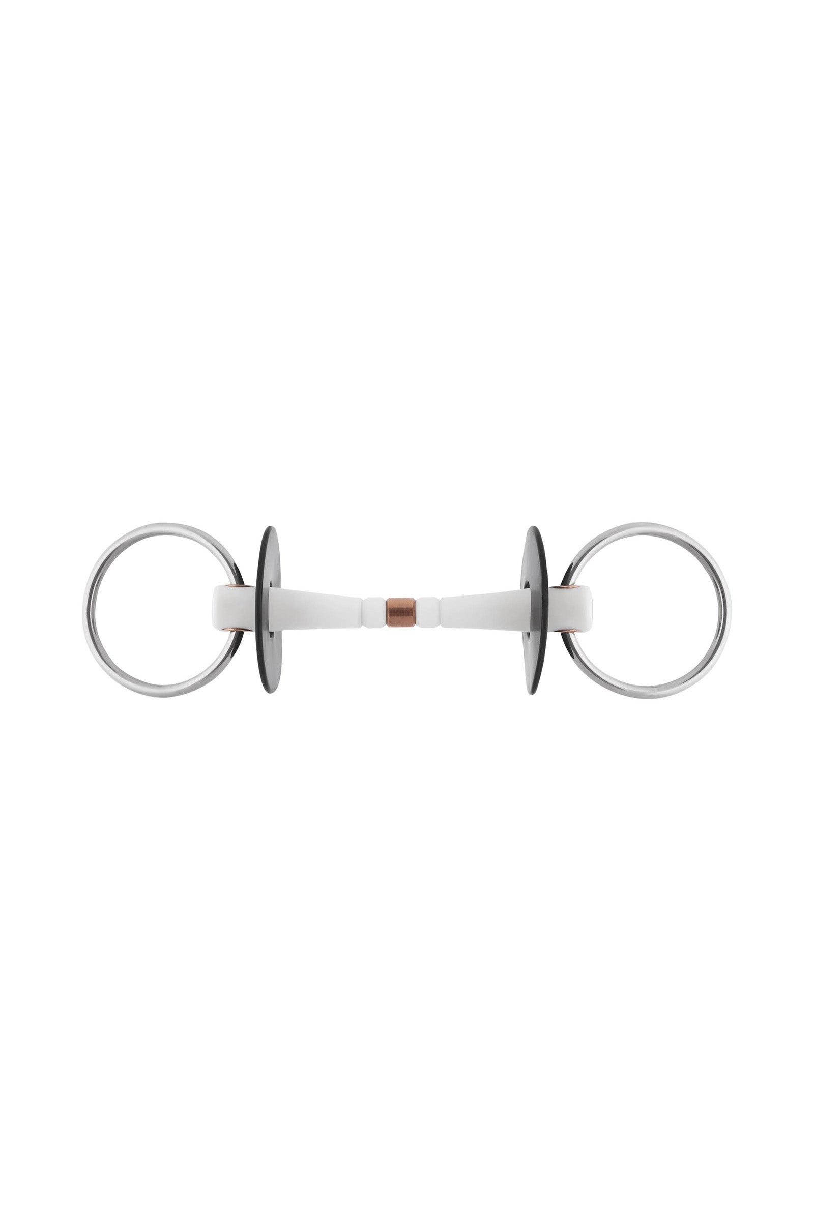 Sprenger Nathe Loose Ring Snaffle Bit, Flexible Mullen Mouth 20mm, Copper Middle Link Horse Bits