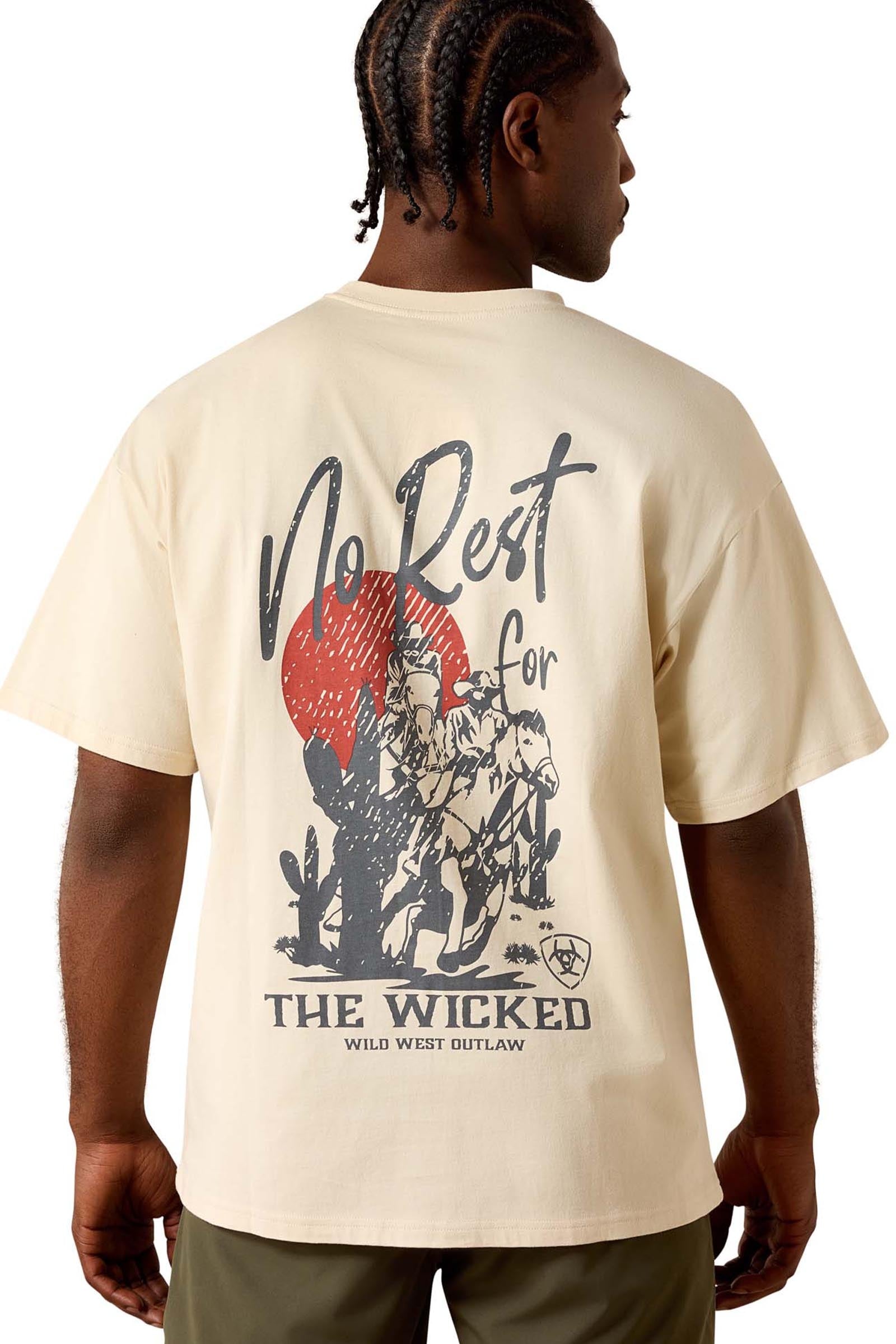 Ariat Men's The Wicked Boxy T-Shirt Vêtements d'équitation homme