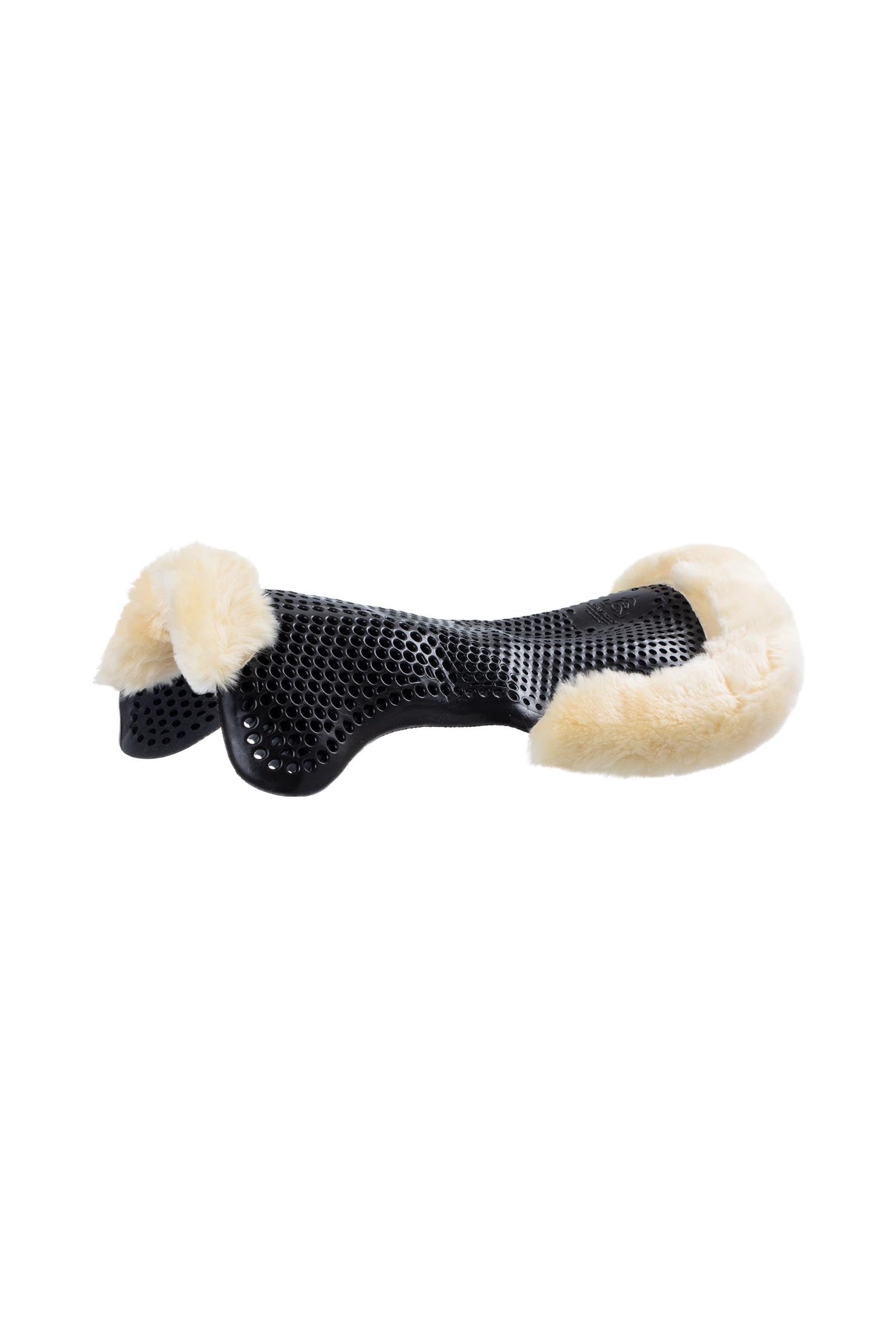Acavallo Gel antidérapant Classic avec schaffell découpé rehausseur avant Tapis de selle